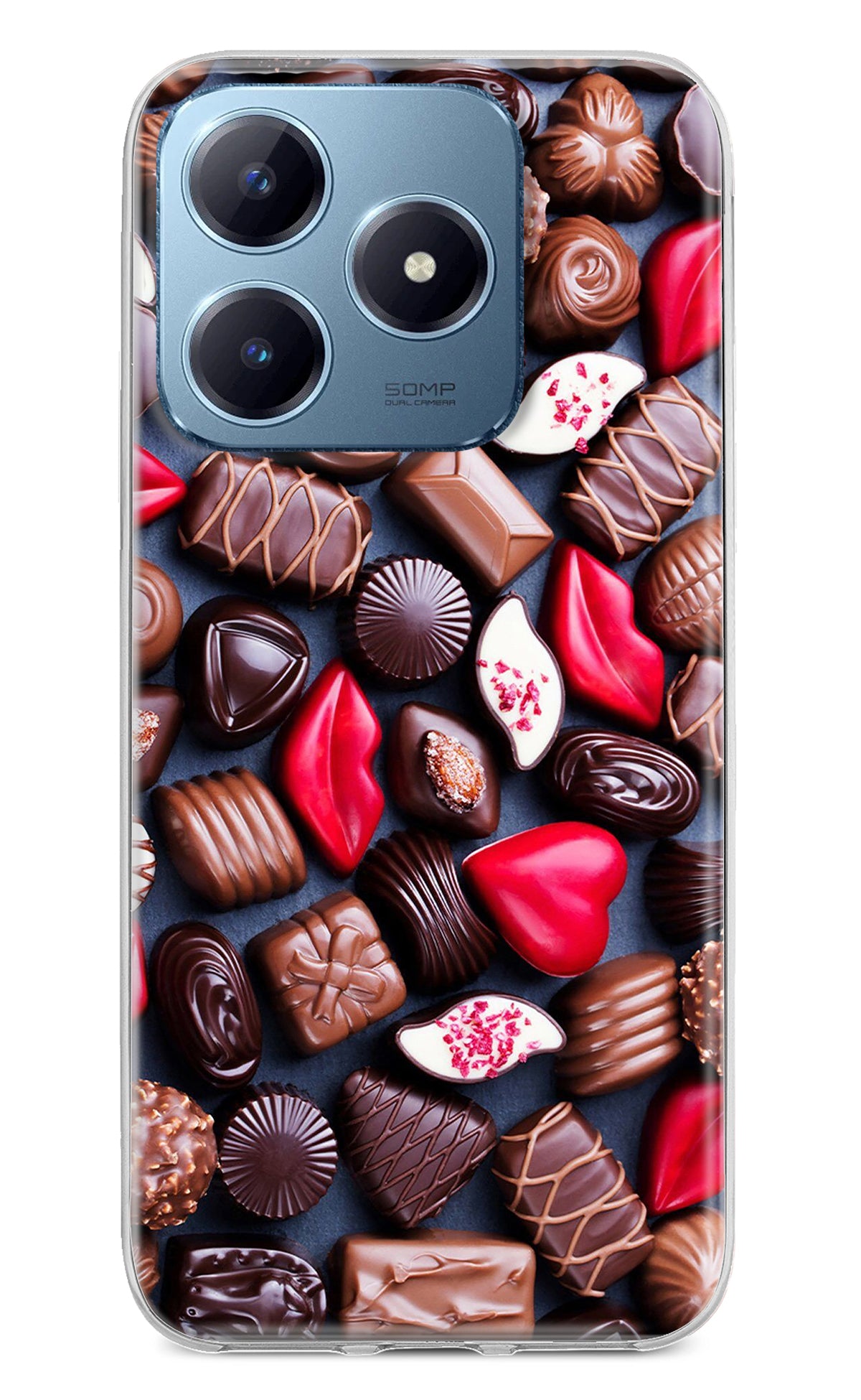 Chocolates Realme Narzo N63 Back Cover