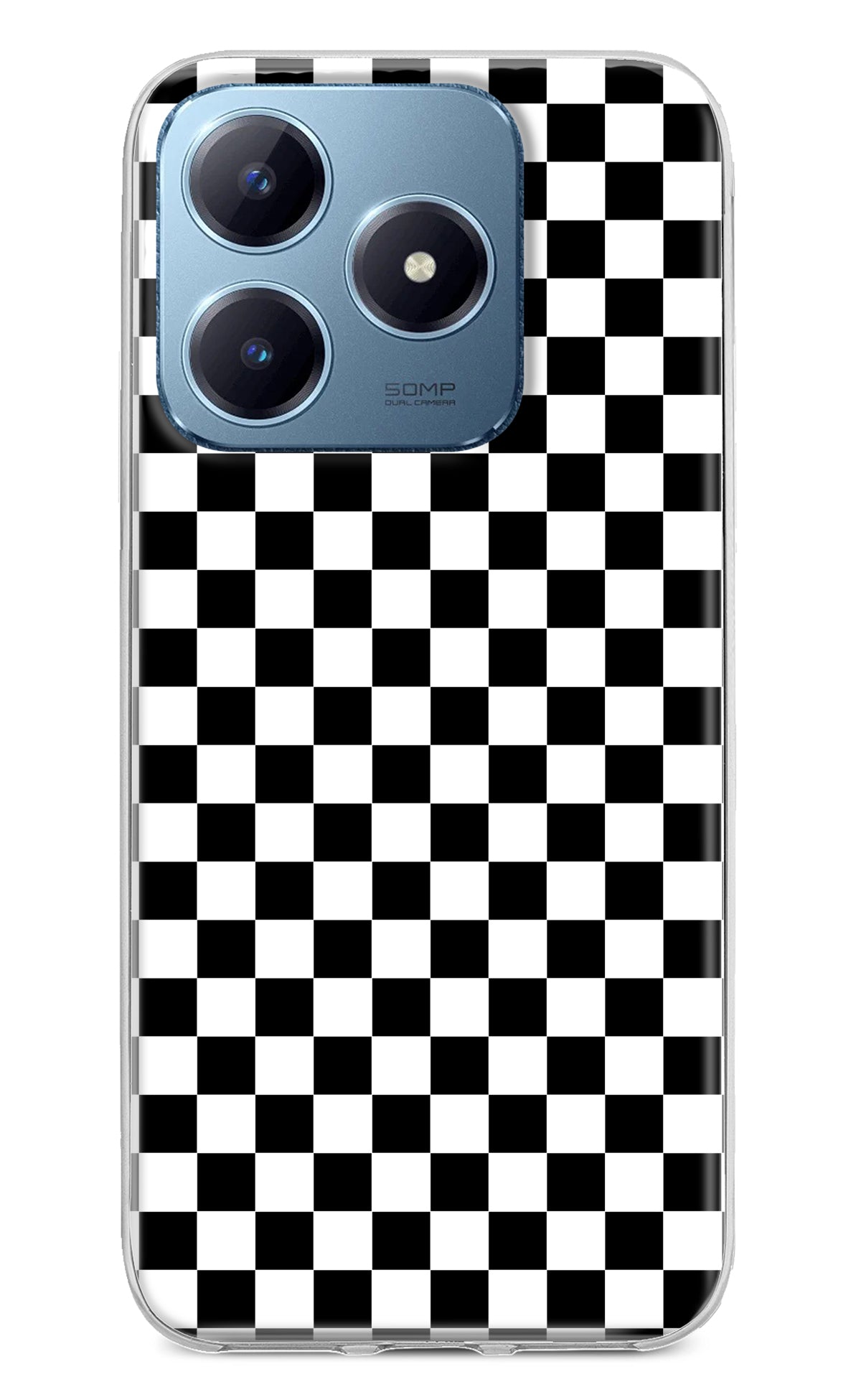 Chess Board Realme Narzo N63 Back Cover