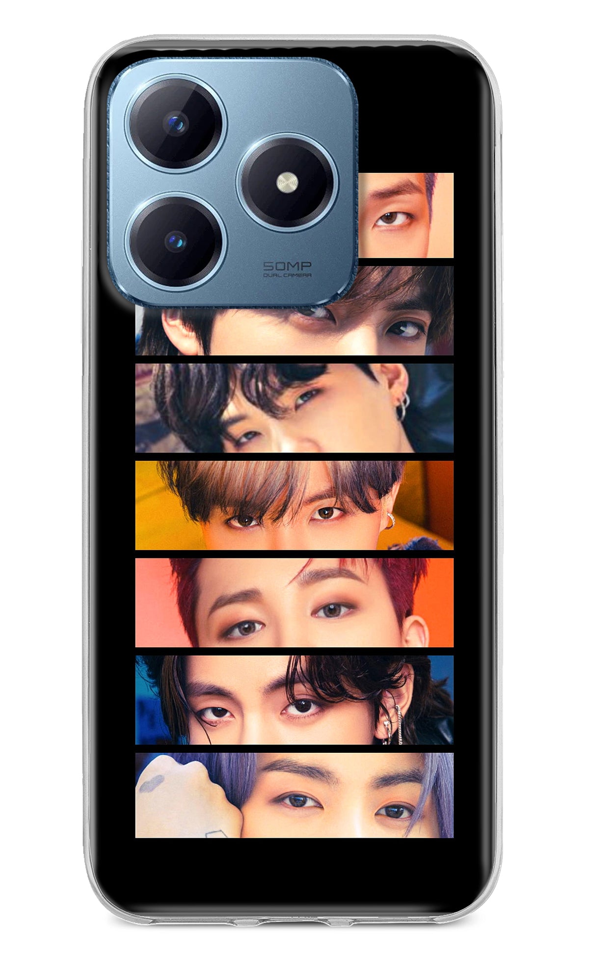 BTS Eyes Realme Narzo N63 Back Cover