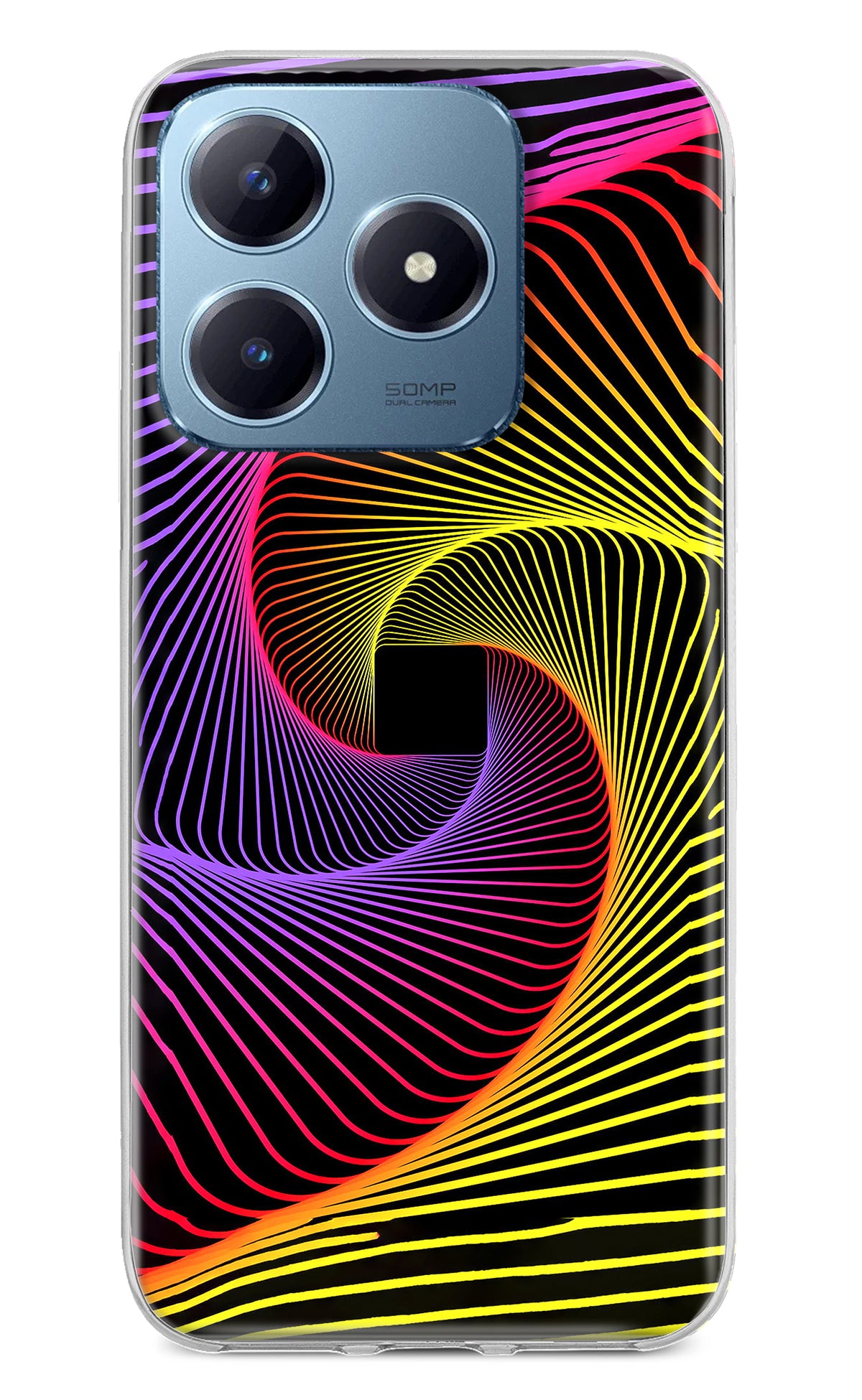 Colorful Strings Realme Narzo N63 Back Cover