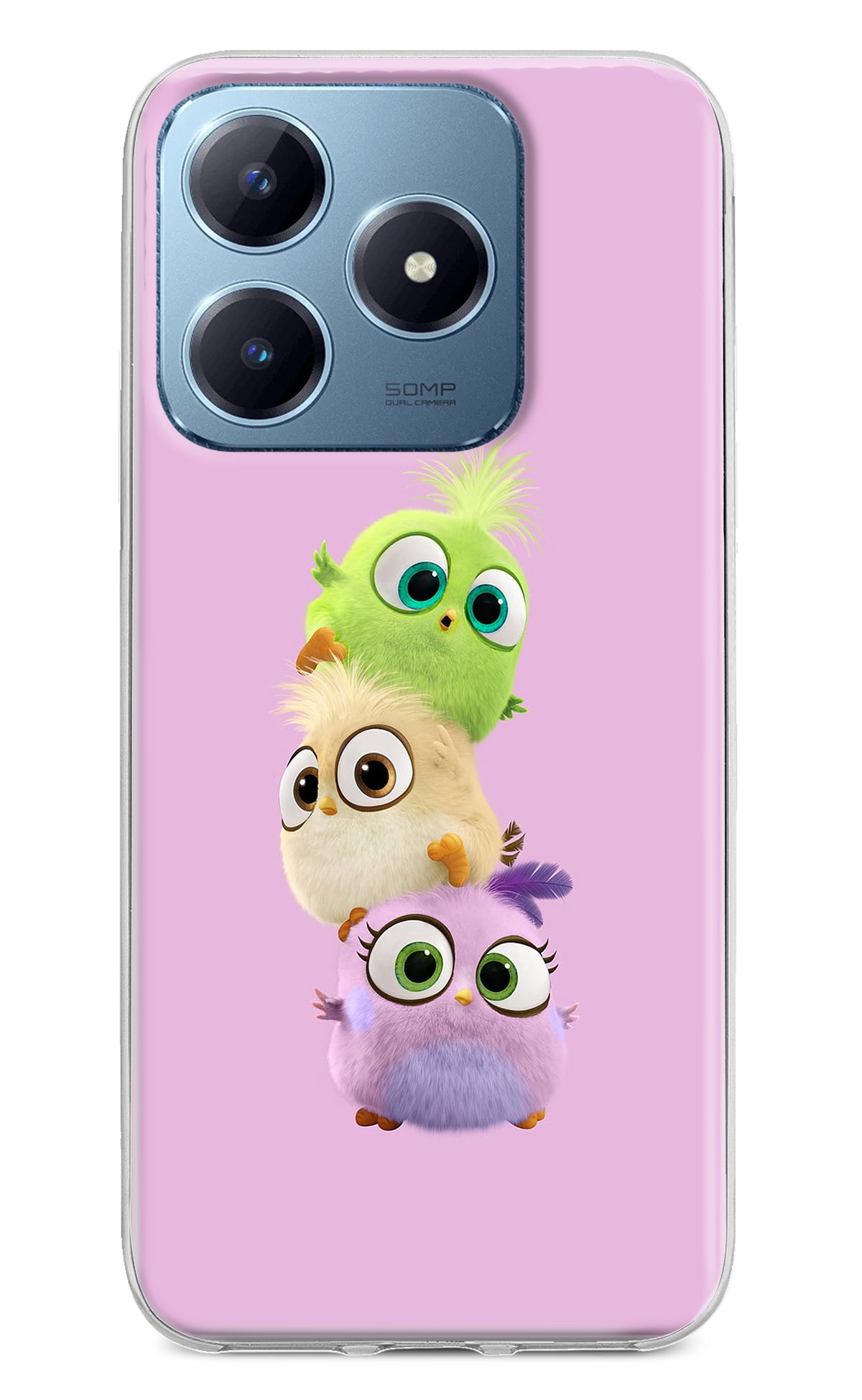 Cute Little Birds Realme Narzo N63 Back Cover