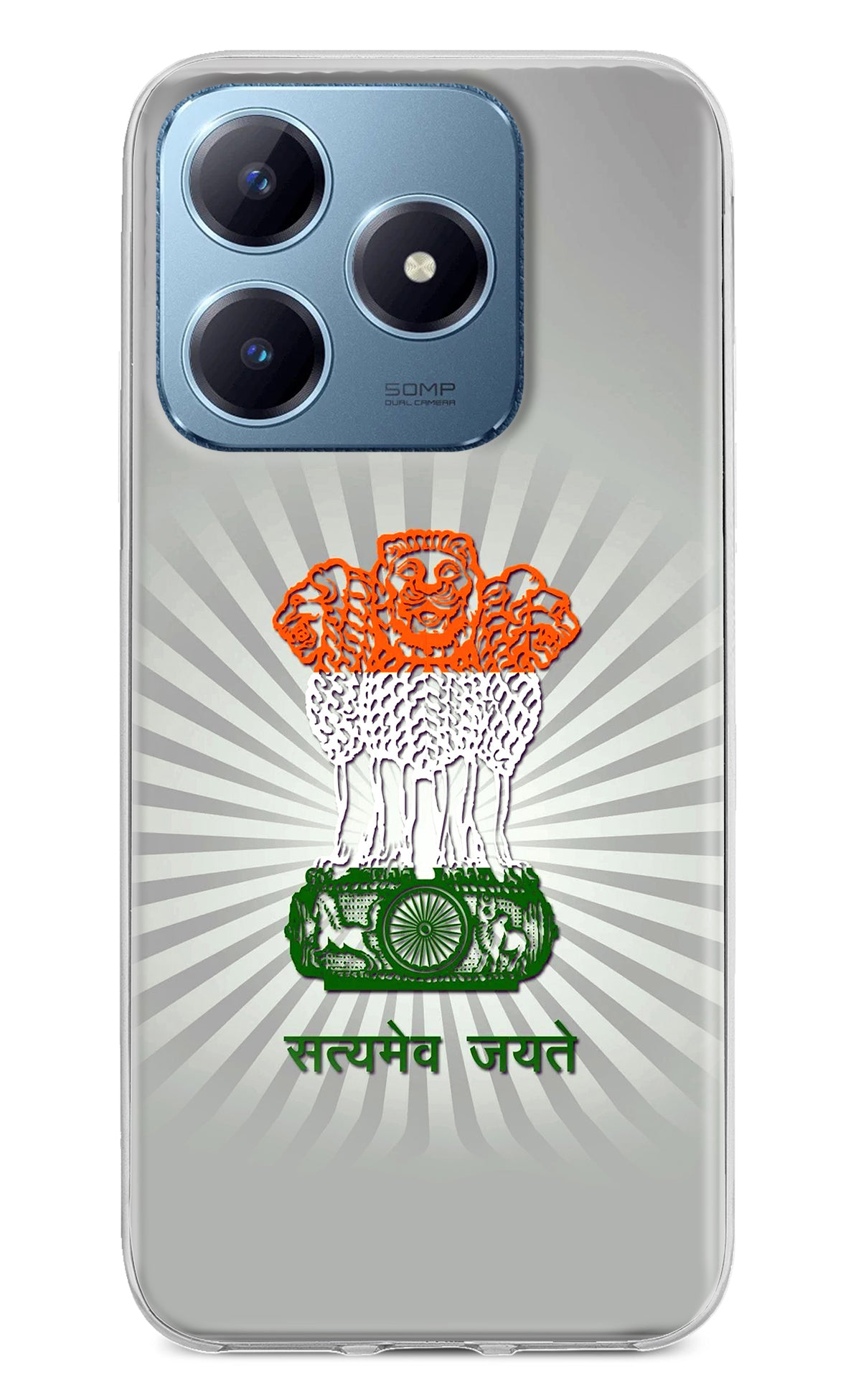 Satyamev Jayate Art Realme Narzo N63 Back Cover