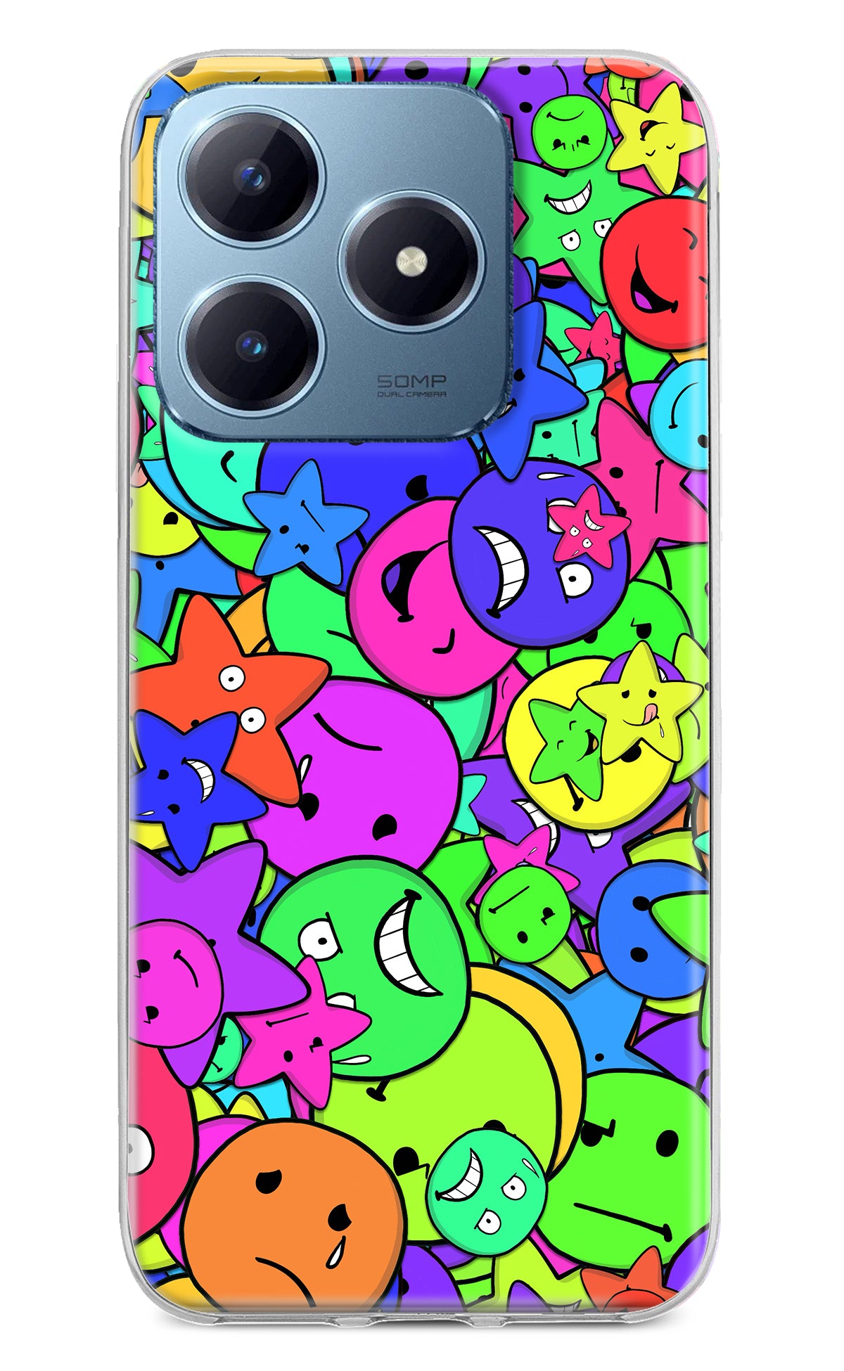 Fun Doodle Realme Narzo N63 Back Cover