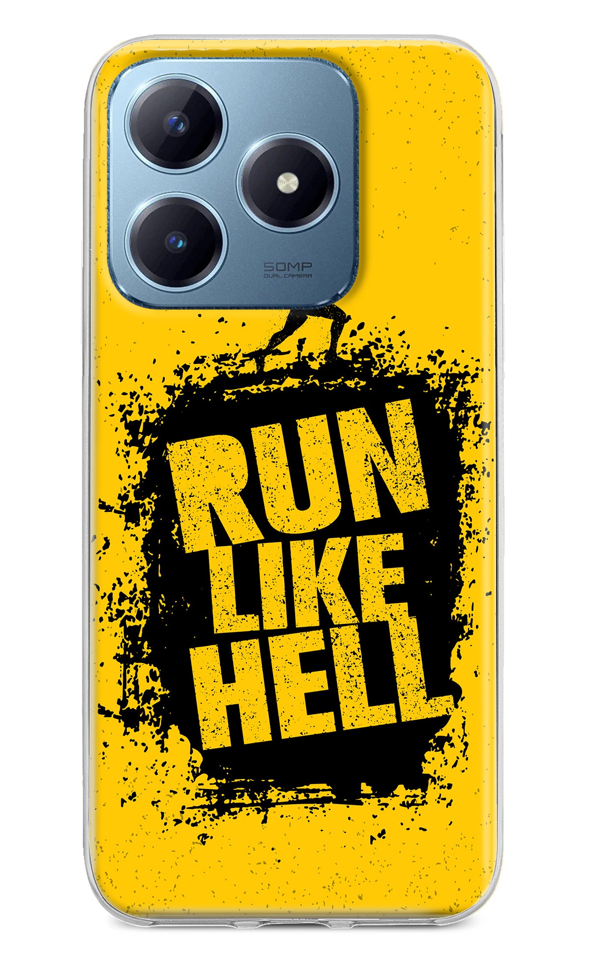 Run Like Hell Realme Narzo N63 Back Cover