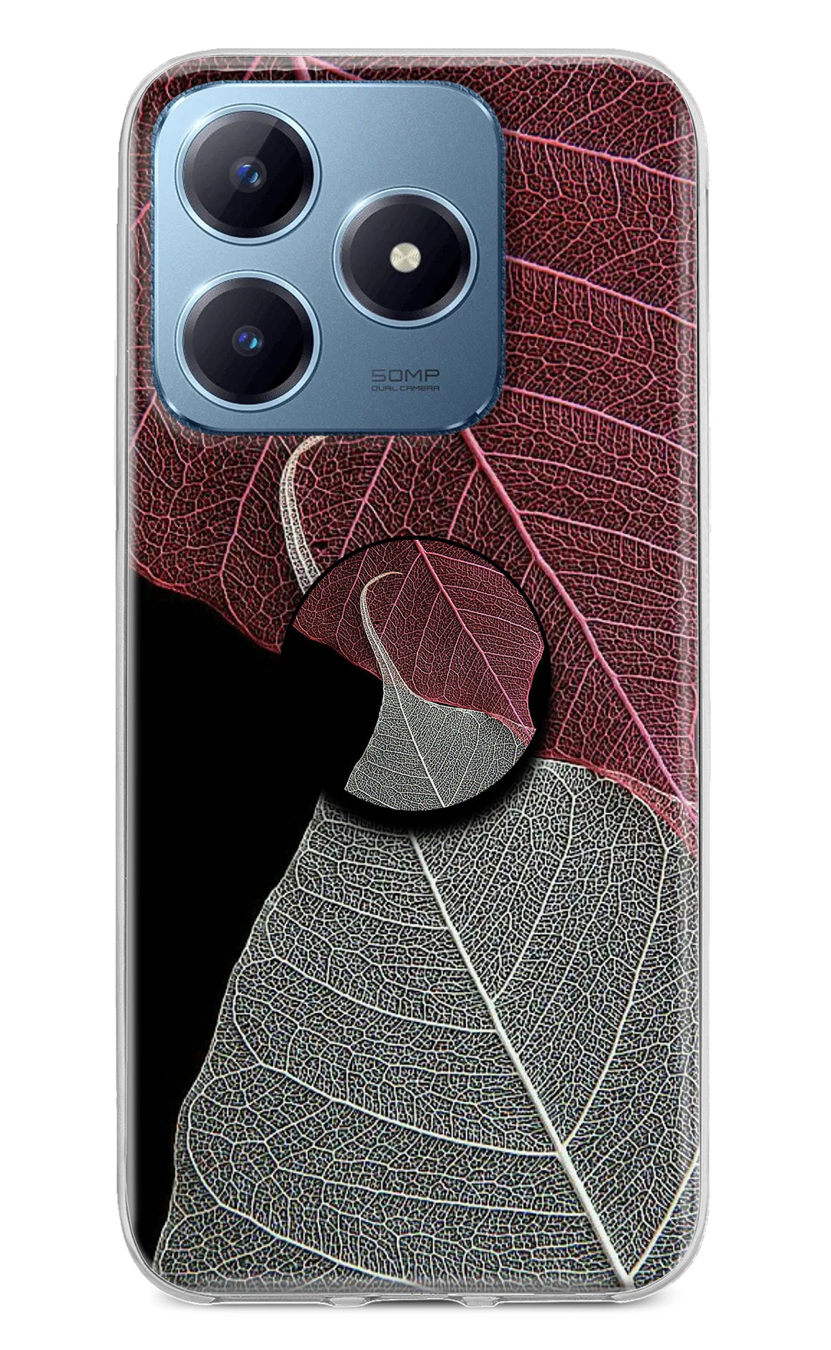 Leaf Pattern Realme Narzo N63 Pop Case