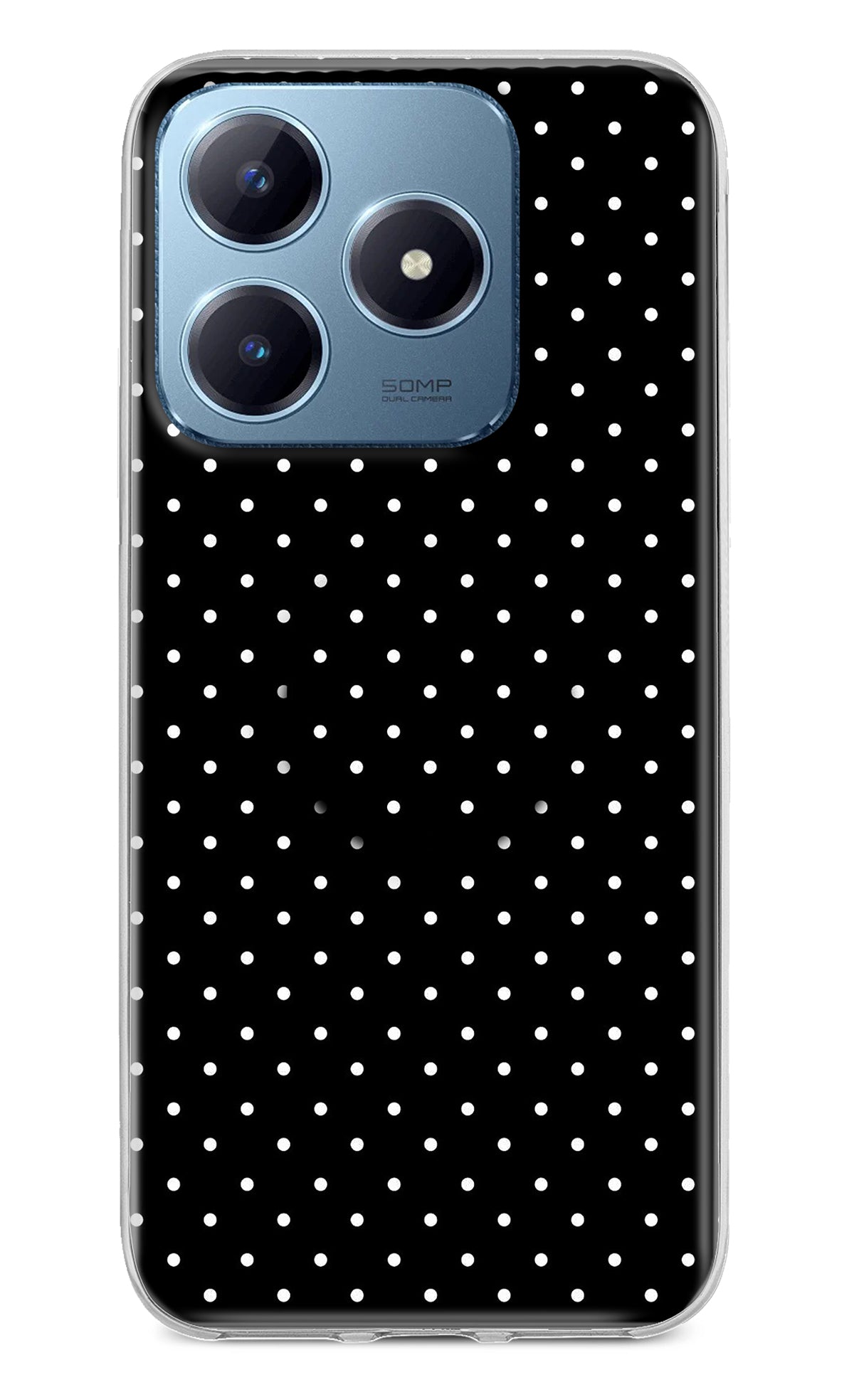 White Dots Realme Narzo N63 Pop Case