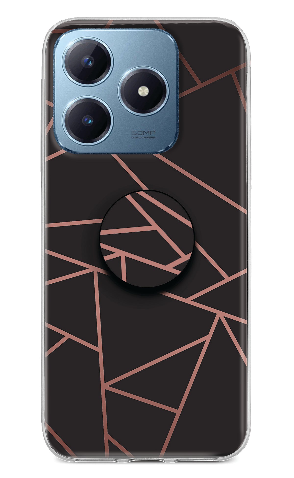 Geometric Pattern Realme Narzo N63 Pop Case