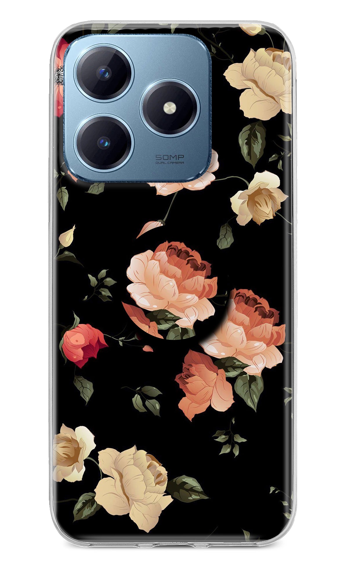 Flowers Realme Narzo N63 Pop Case