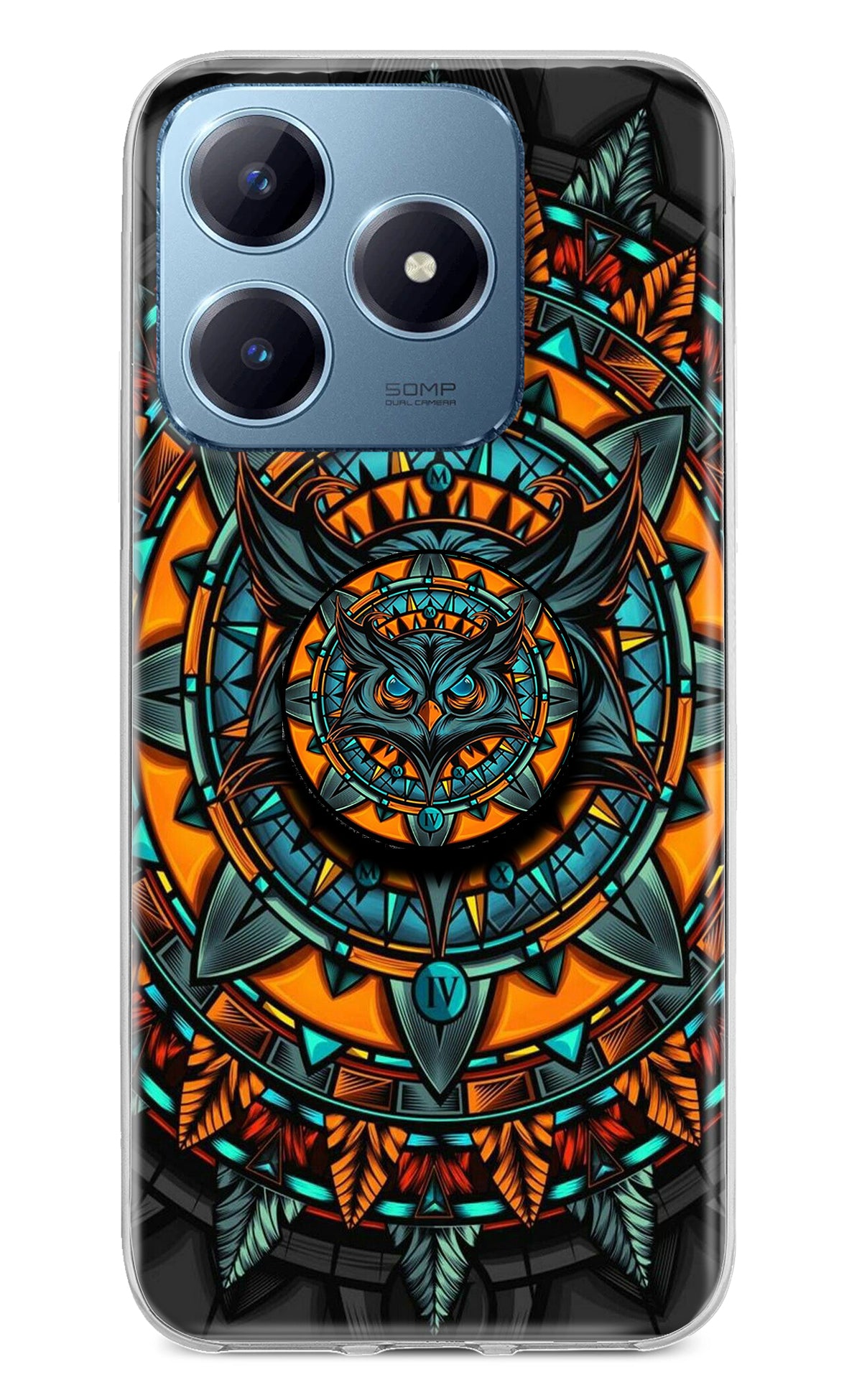 Angry Owl Realme Narzo N63 Pop Case