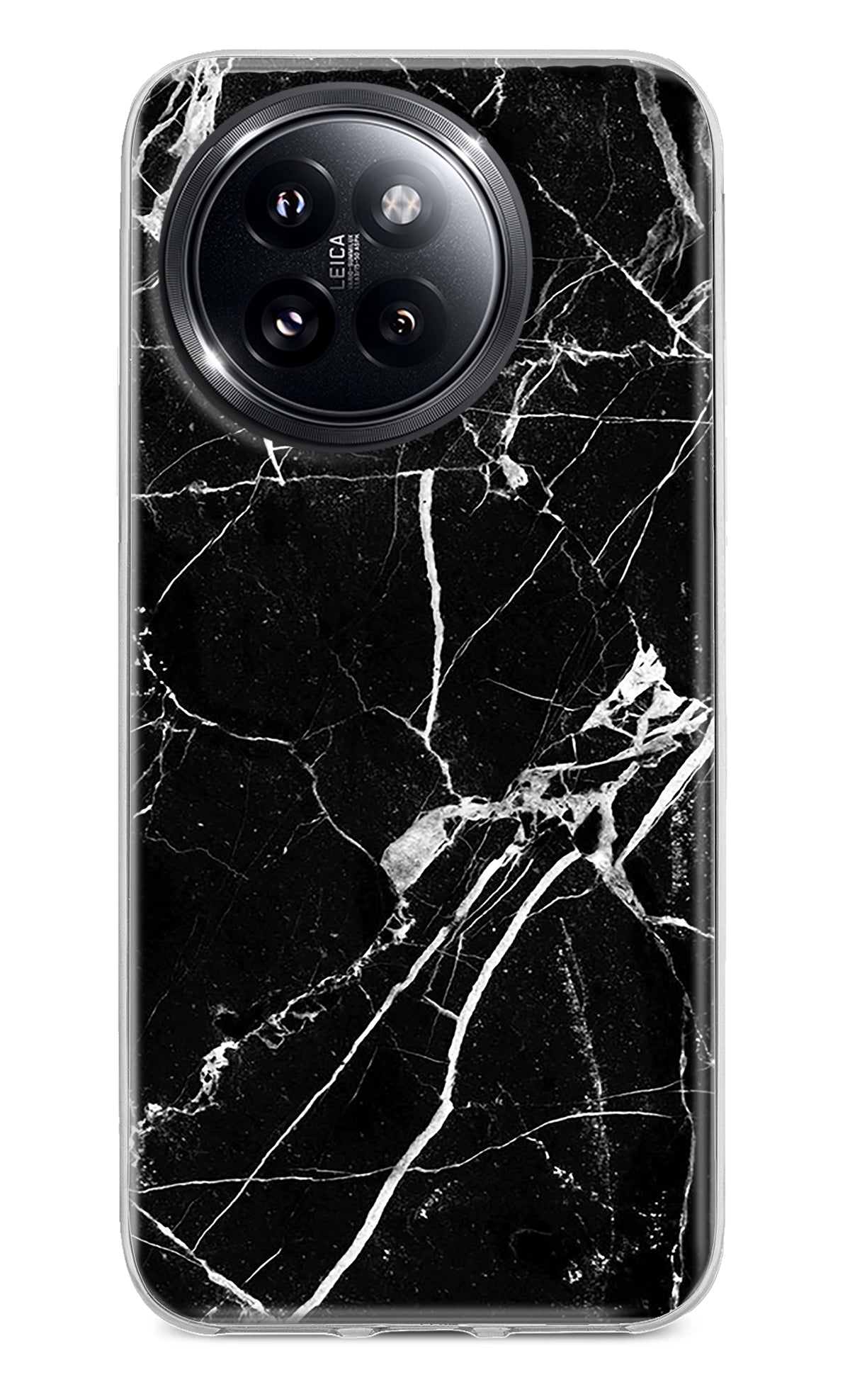 Black Marble Pattern Xiaomi 14 Civi Back Cover