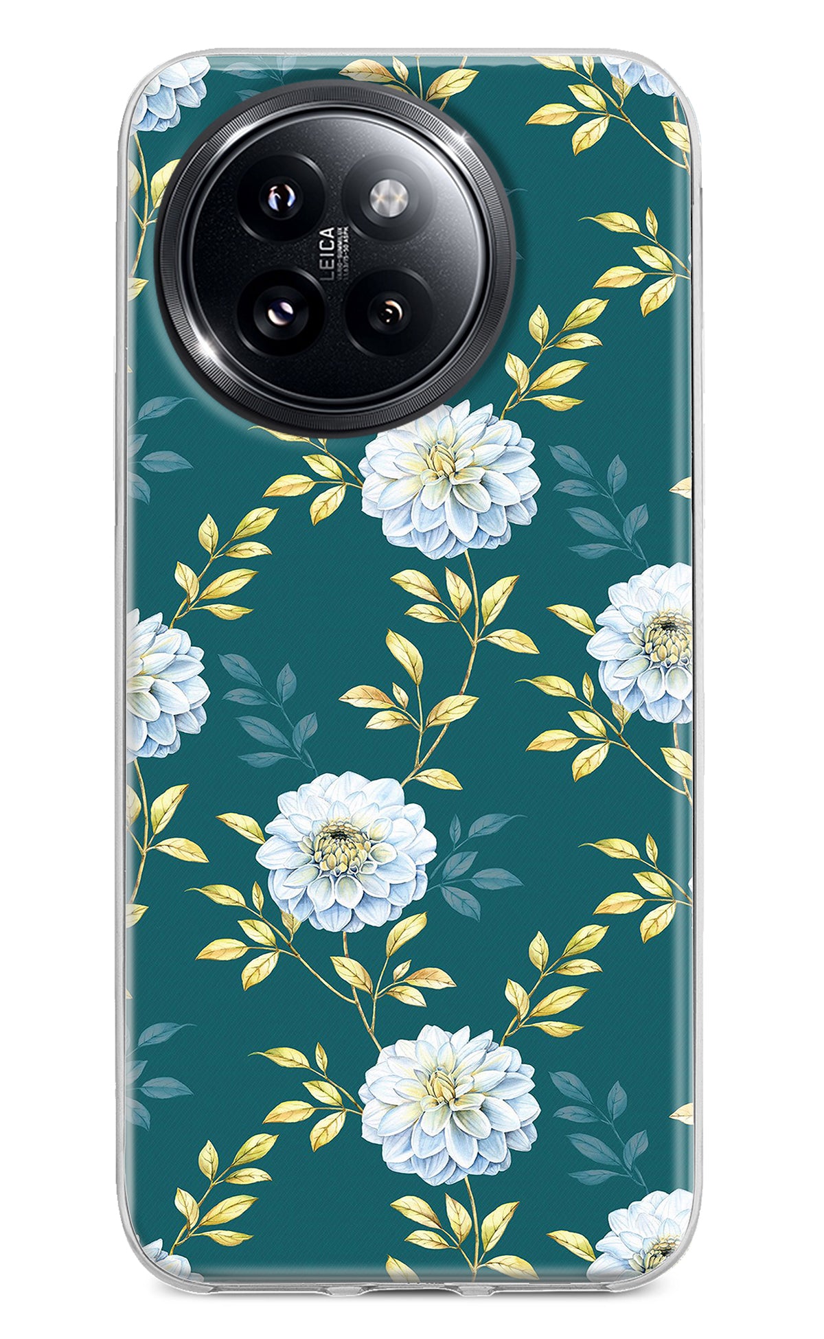 Flowers Xiaomi 14 Civi Back Cover