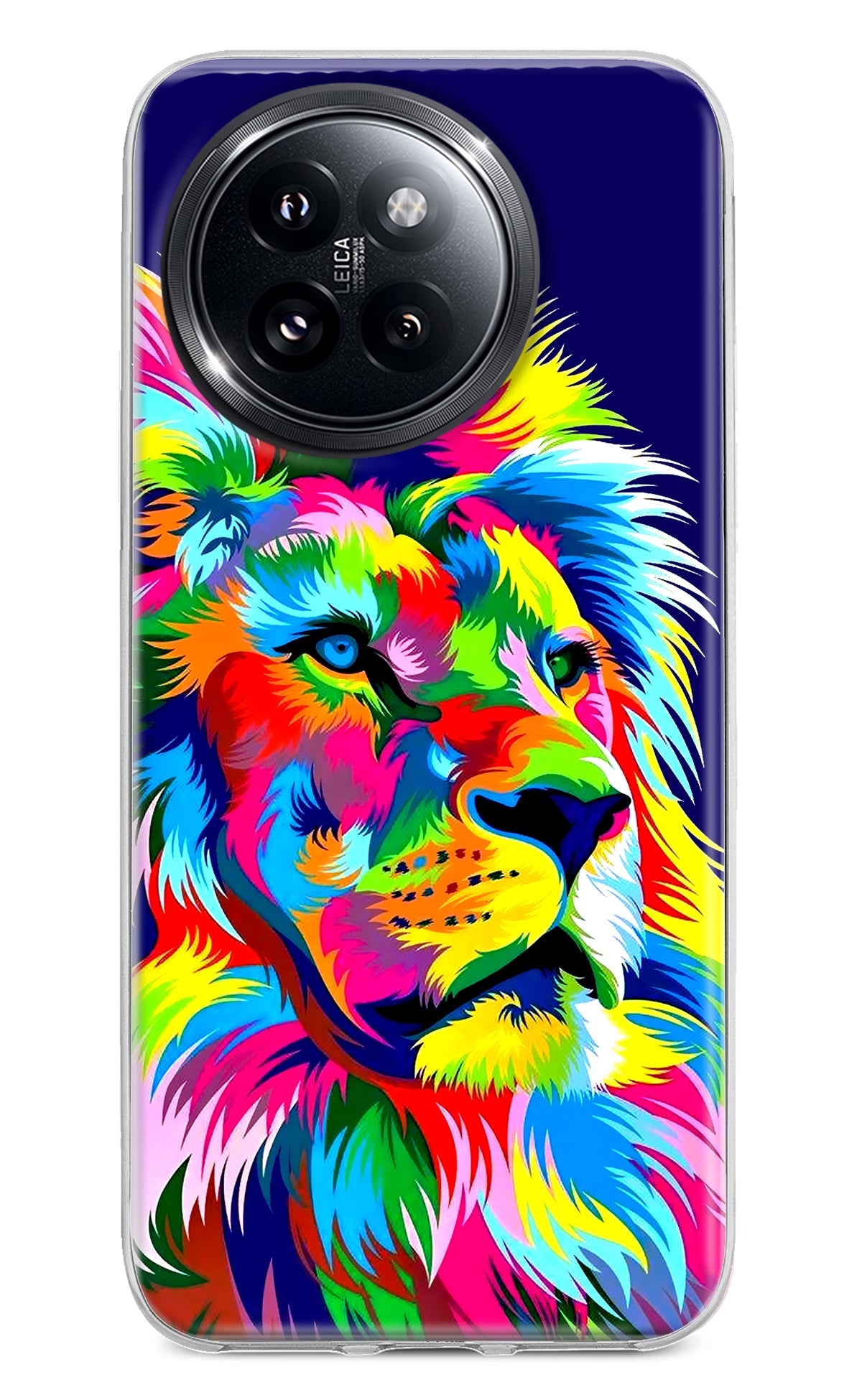 Vector Art Lion Xiaomi 14 Civi Back Cover