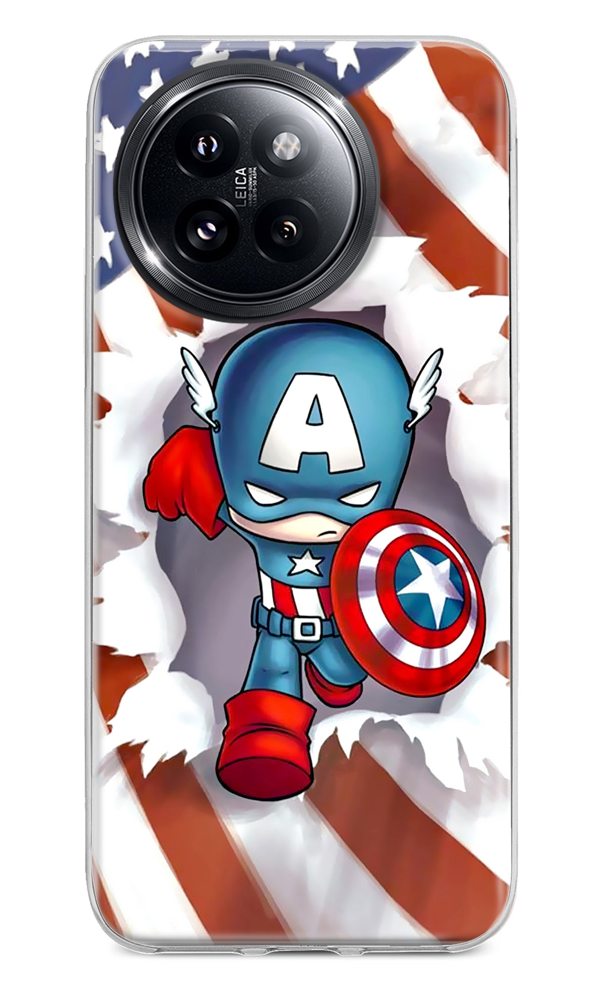 Captain America Xiaomi 14 Civi Back Cover