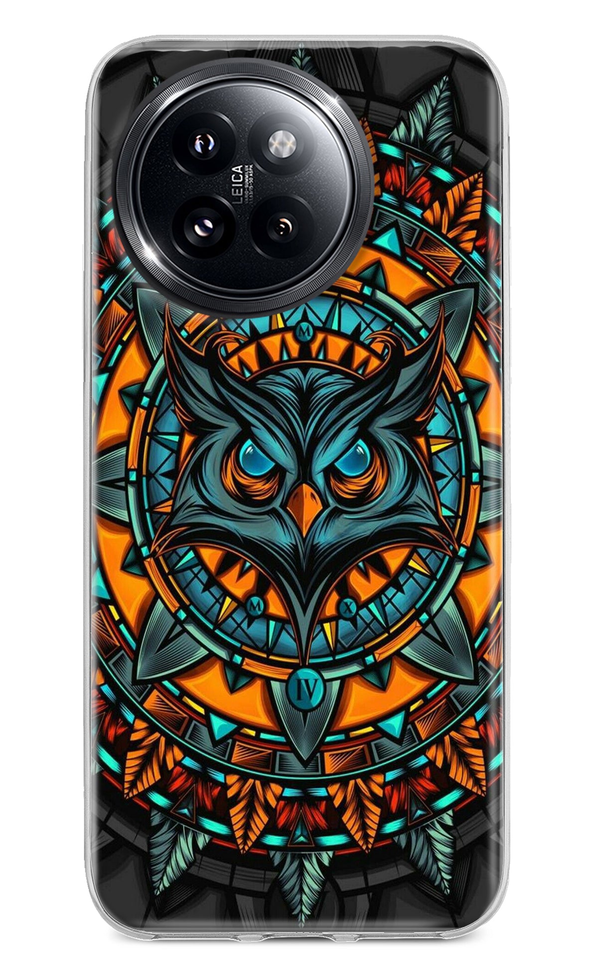 Angry Owl Art Xiaomi 14 Civi Back Cover