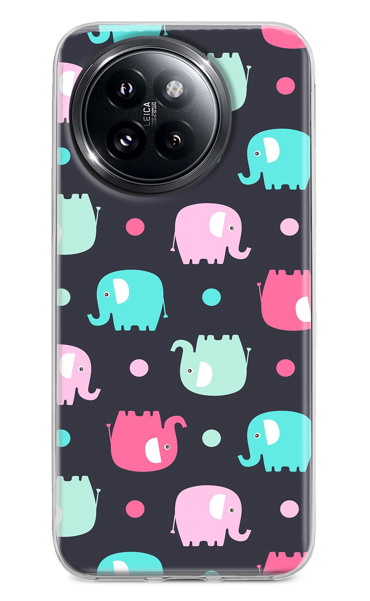 Elephants Xiaomi 14 Civi Back Cover