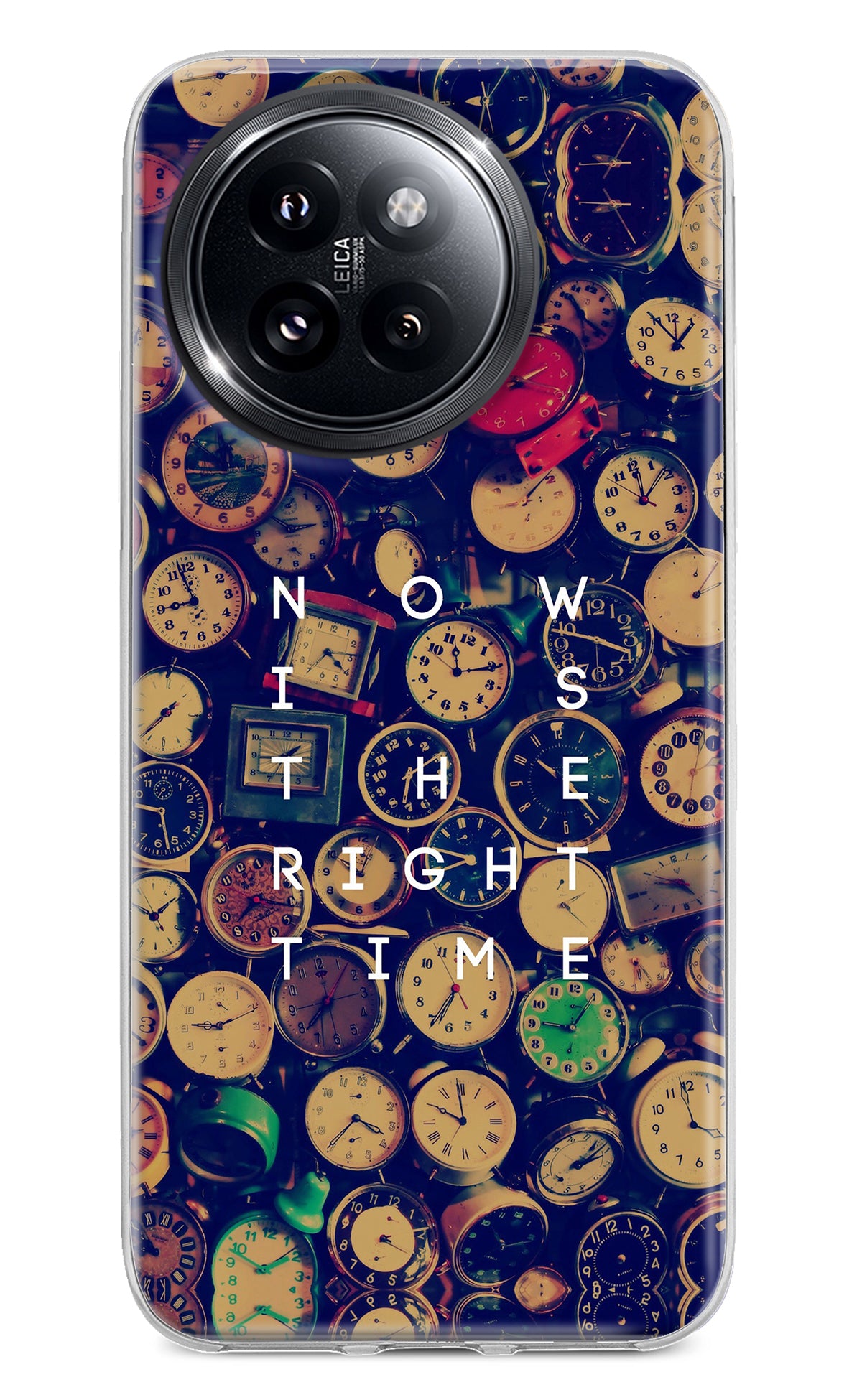 Now is the Right Time Quote Xiaomi 14 Civi Back Cover