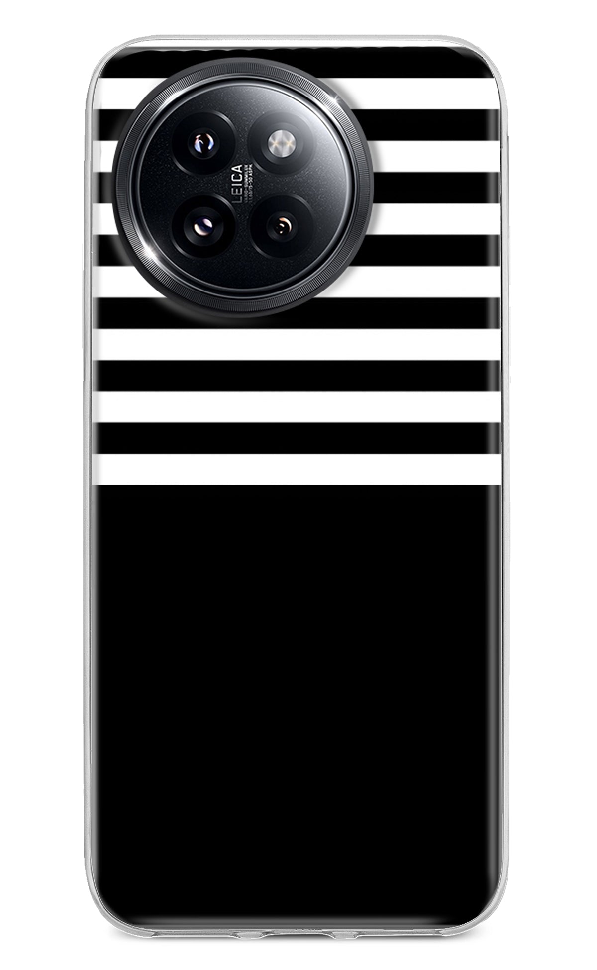 Black and White Print Xiaomi 14 Civi Back Cover