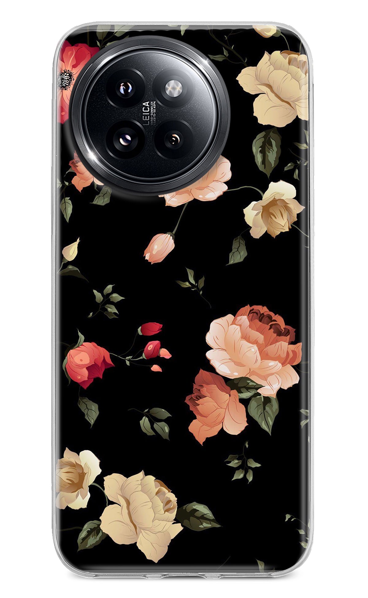 Flowers Xiaomi 14 Civi Back Cover