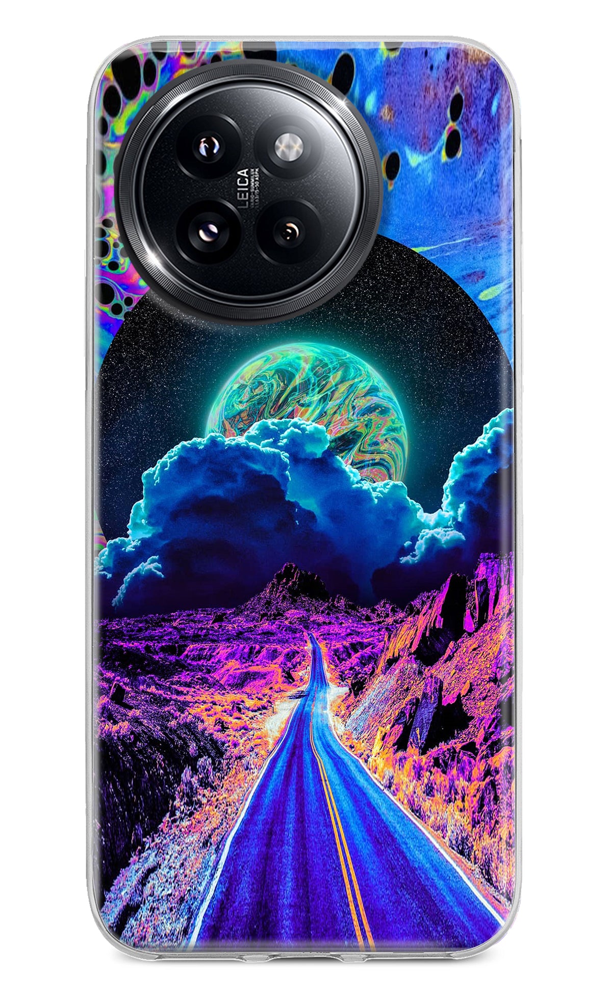 Psychedelic Painting Xiaomi 14 Civi Back Cover