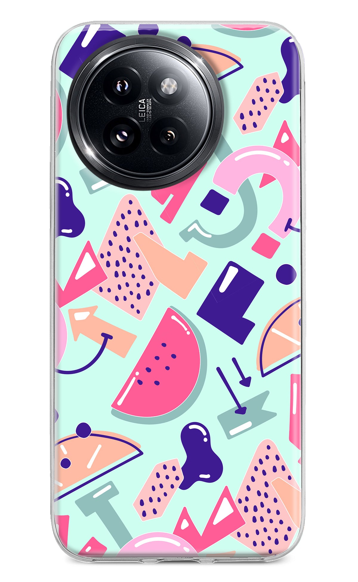 Doodle Pattern Xiaomi 14 Civi Back Cover