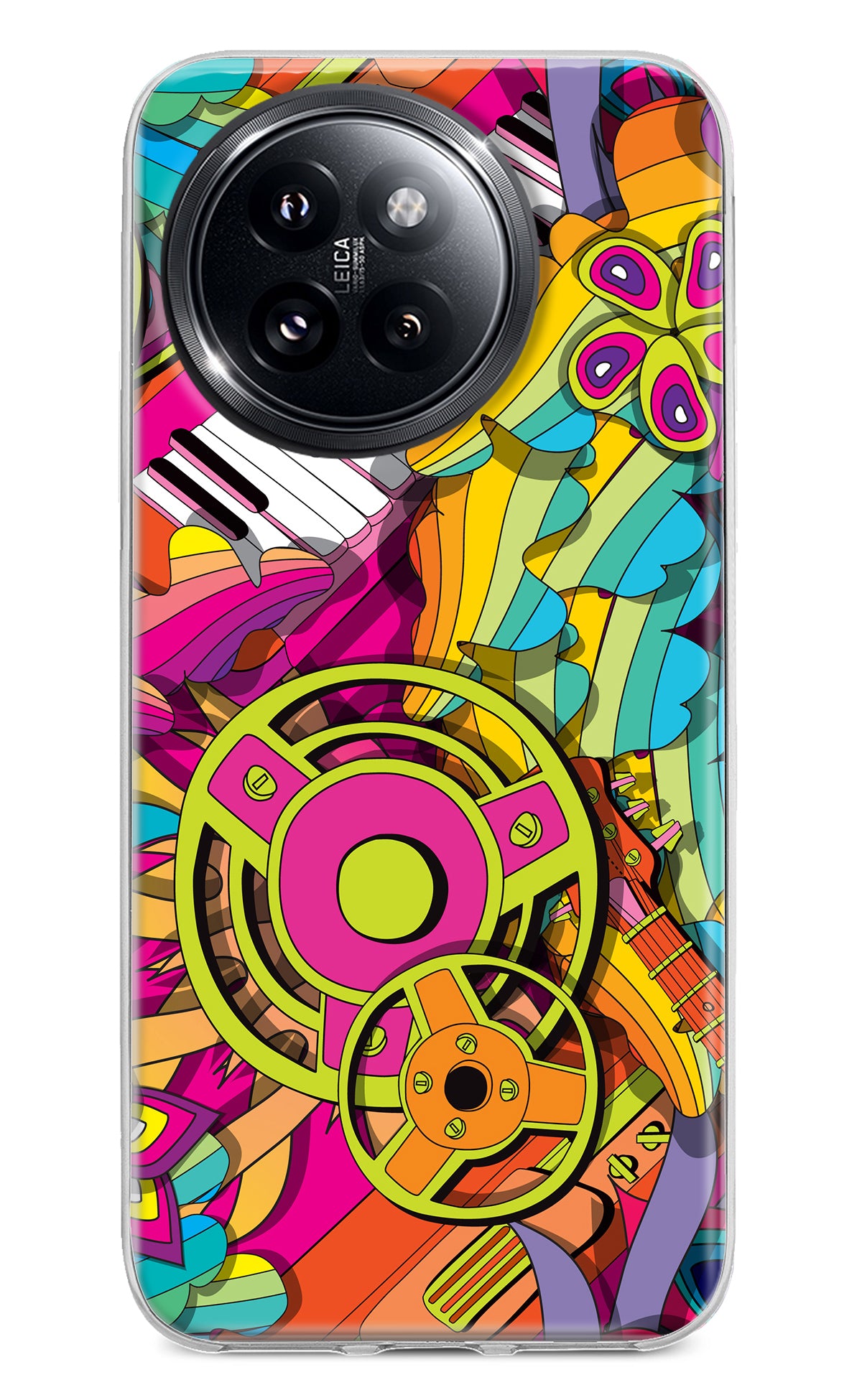 Music Doodle Xiaomi 14 Civi Back Cover