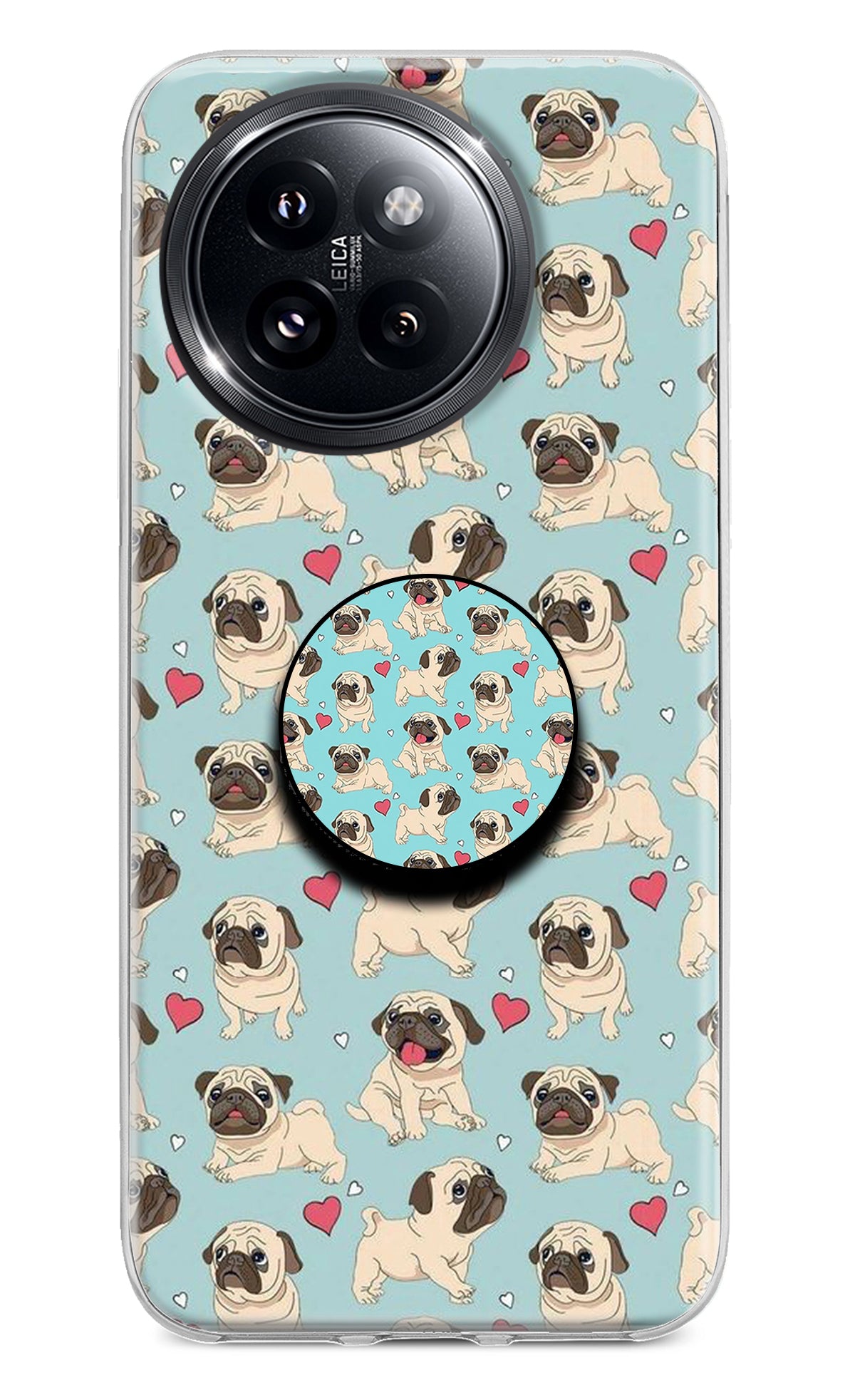 Pug Dog Xiaomi 14 Civi Pop Case