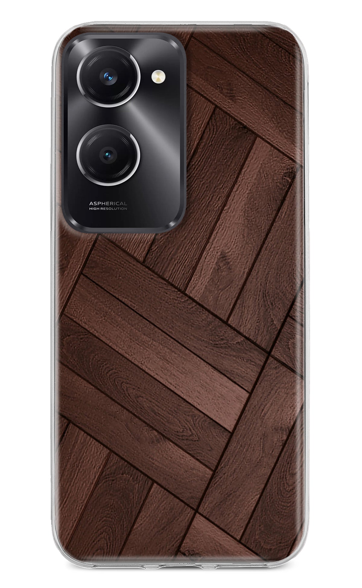 Wooden Texture Design Vivo T3 Lite 5G Back Cover