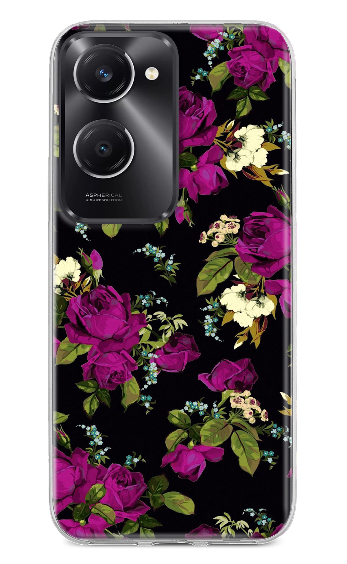 Flowers Vivo T3 Lite 5G Back Cover