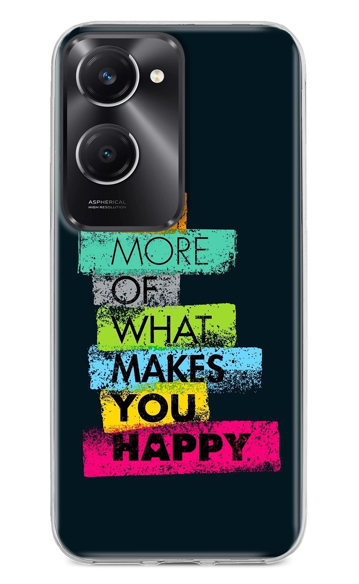 Do More Of What Makes You Happy Vivo T3 Lite 5G Back Cover