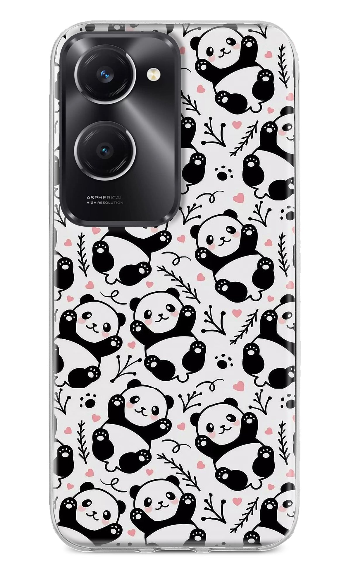 Cute Panda Vivo T3 Lite 5G Back Cover