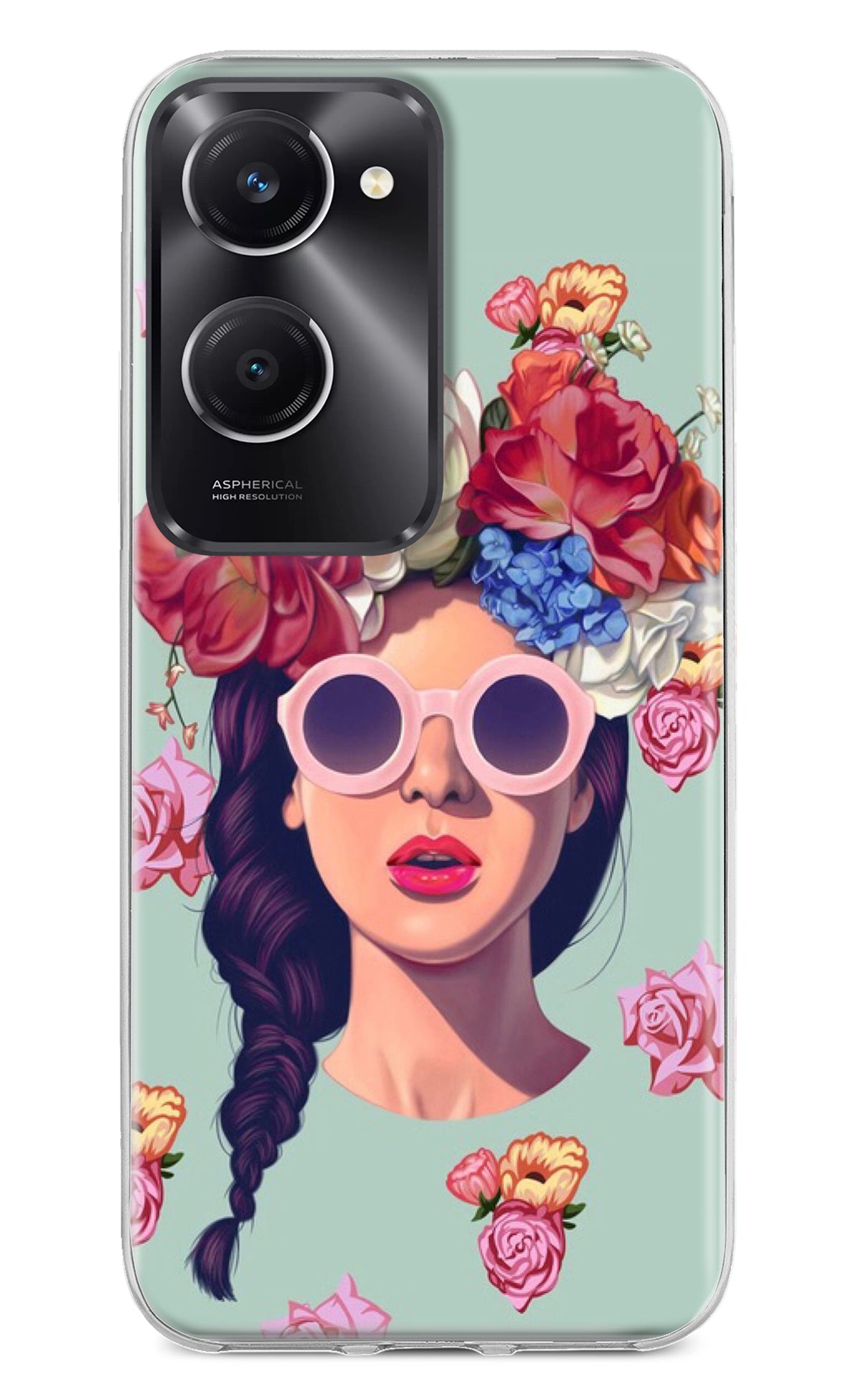 Pretty Girl Vivo T3 Lite 5G Back Cover