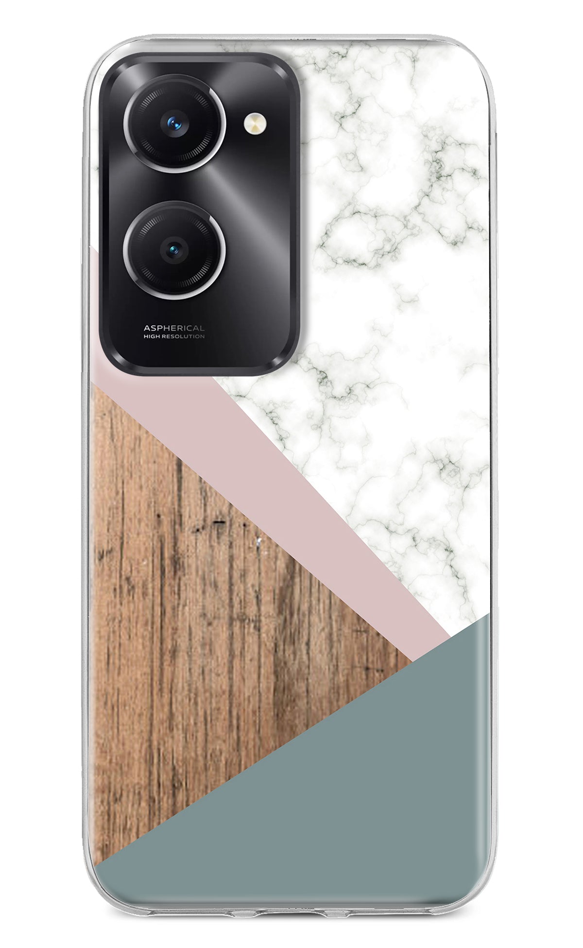 Marble wood Abstract Vivo T3 Lite 5G Back Cover