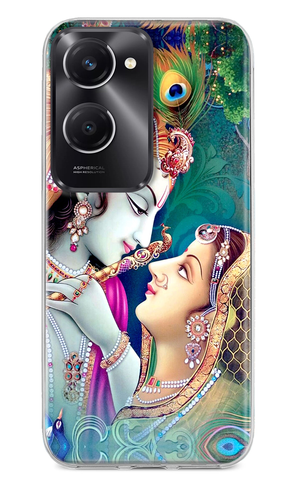 Lord Radha Krishna Vivo T3 Lite 5G Back Cover