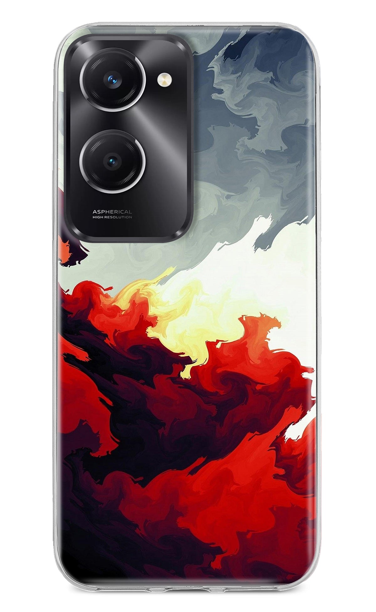 Fire Cloud Vivo T3 Lite 5G Back Cover