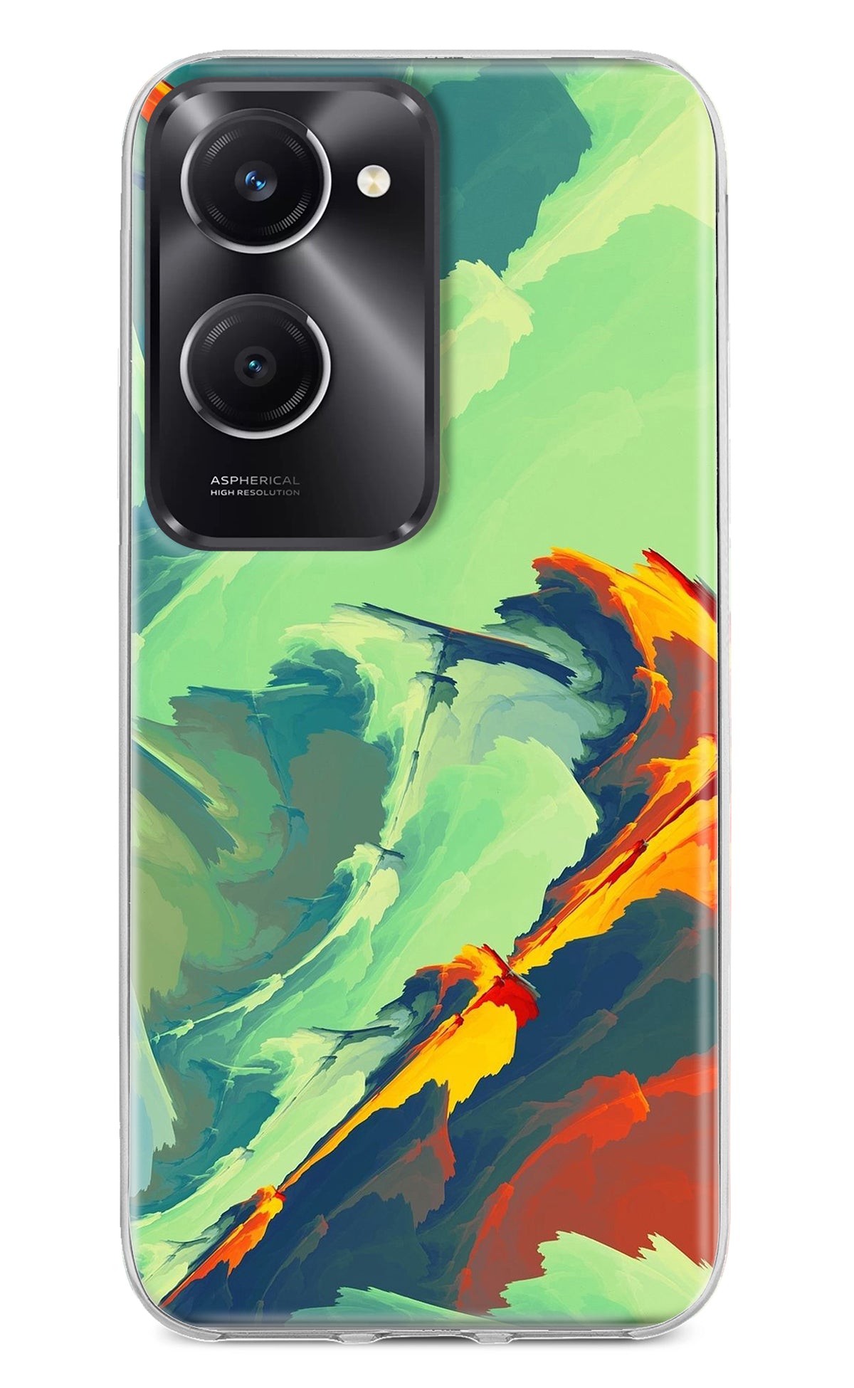 Paint Art Vivo T3 Lite 5G Back Cover