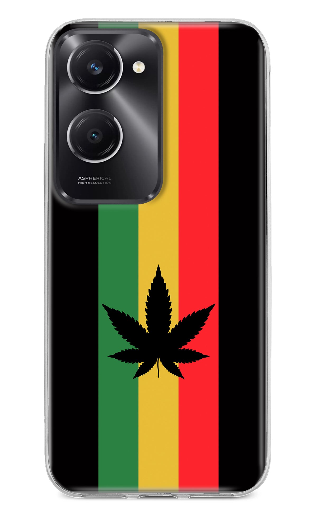 Weed Flag Vivo T3 Lite 5G Back Cover