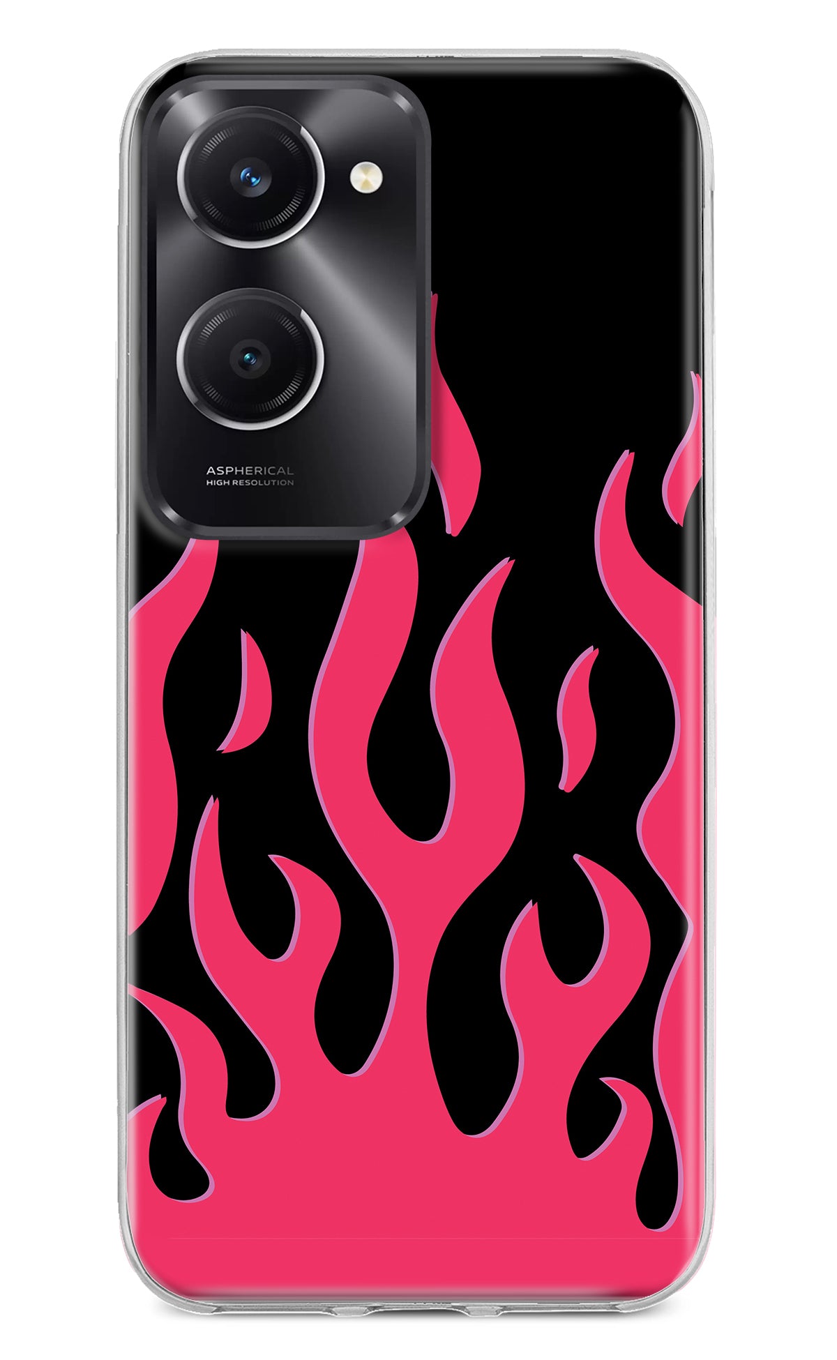 Fire Flames Vivo T3 Lite 5G Back Cover