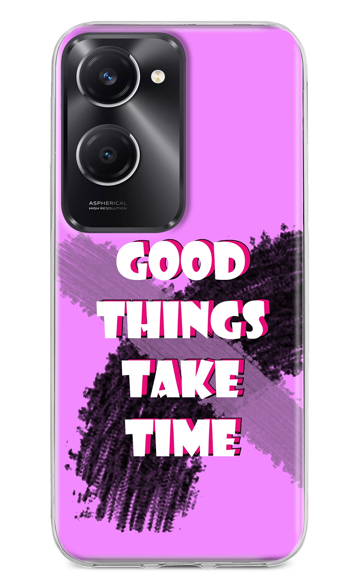 Good Things Take Time Vivo T3 Lite 5G Back Cover