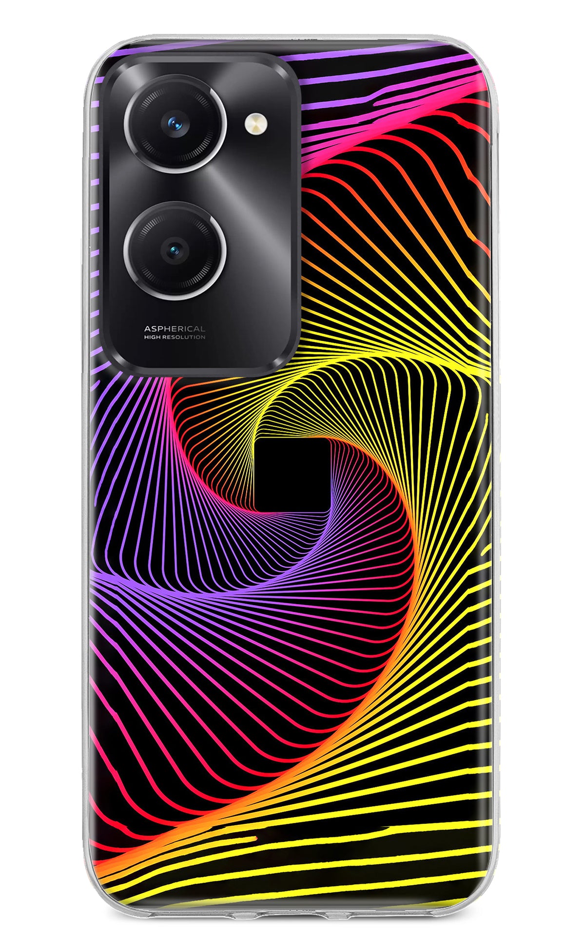 Colorful Strings Vivo T3 Lite 5G Back Cover