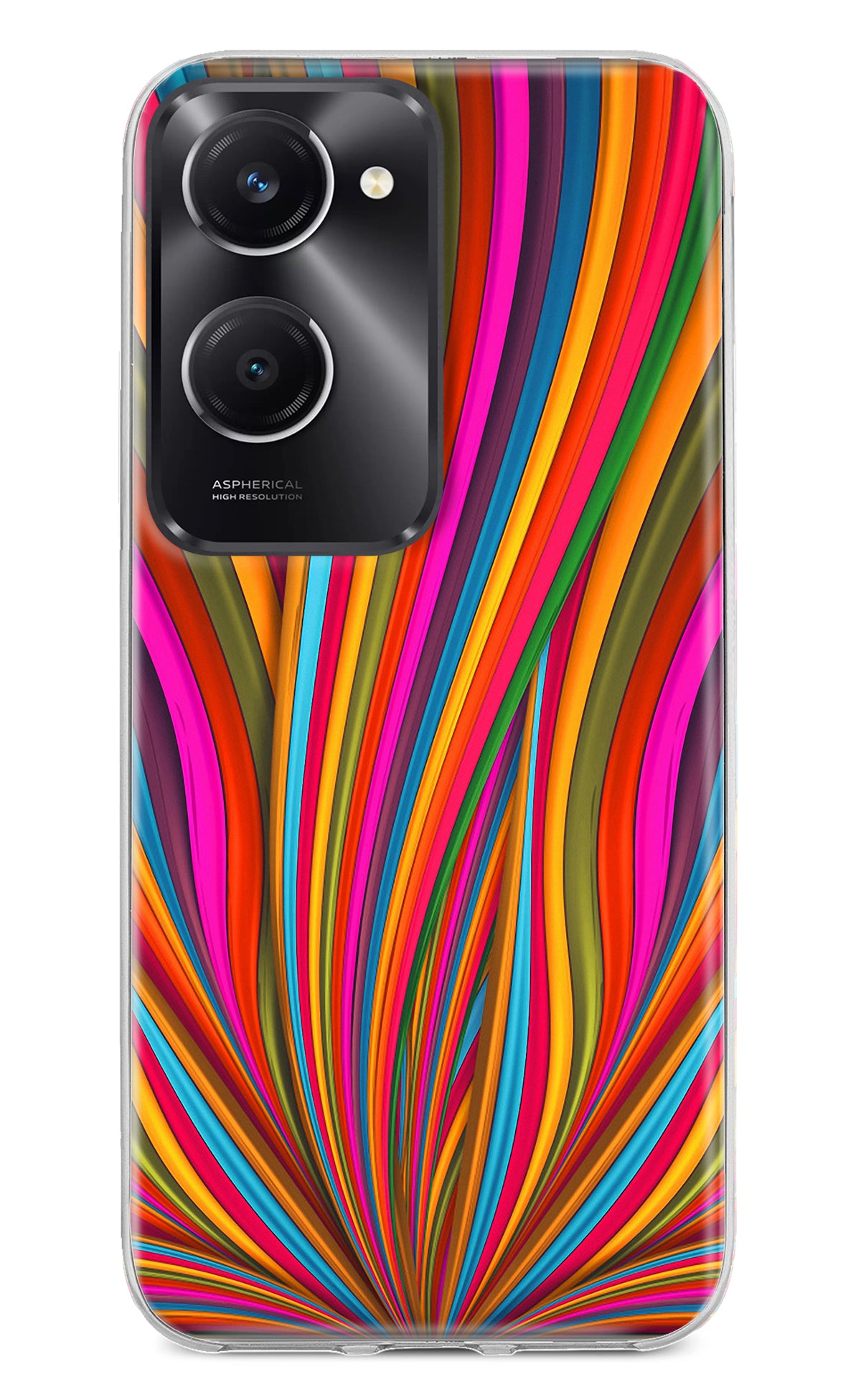 Trippy Wavy Vivo T3 Lite 5G Back Cover