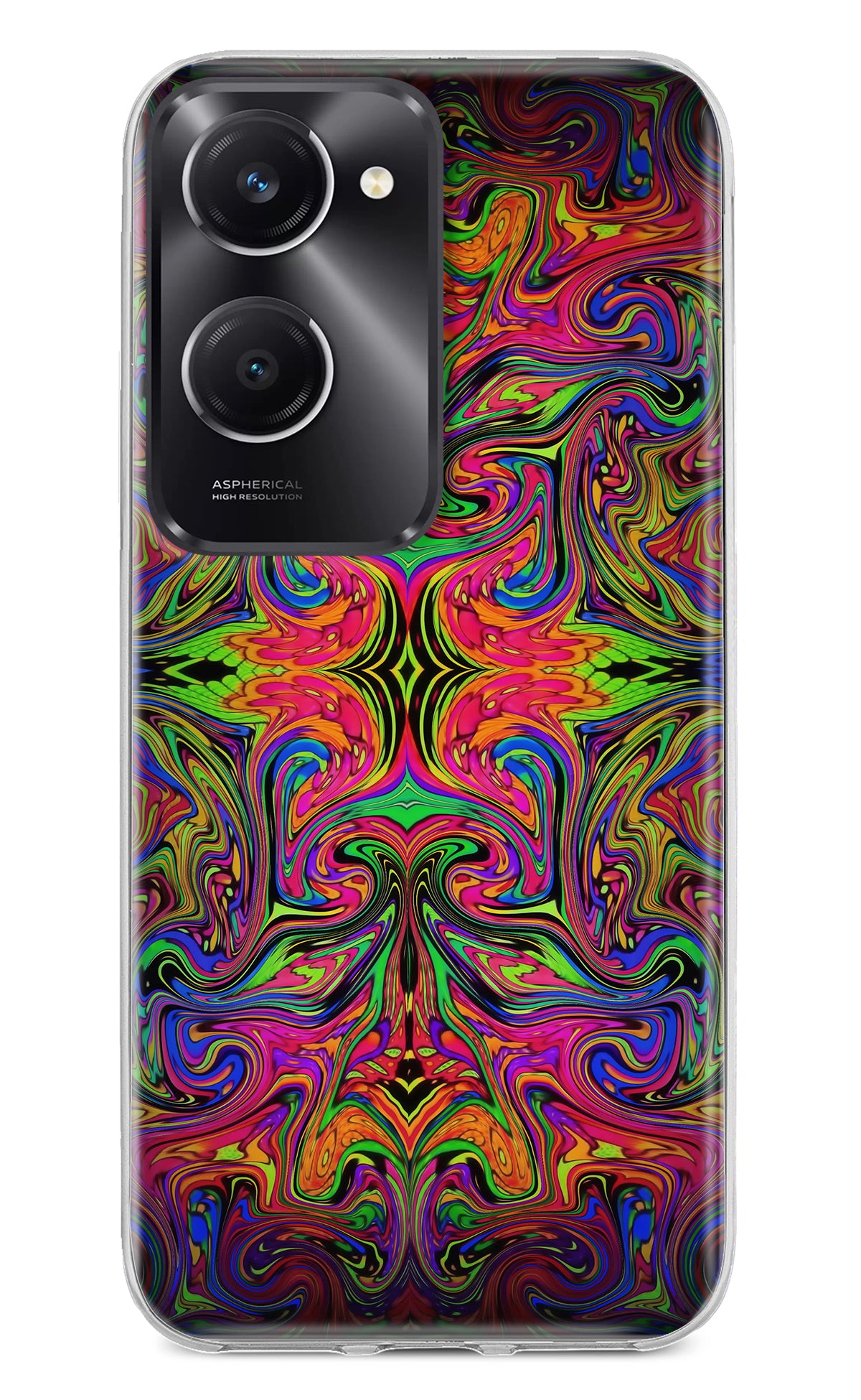 Psychedelic Art Vivo T3 Lite 5G Back Cover