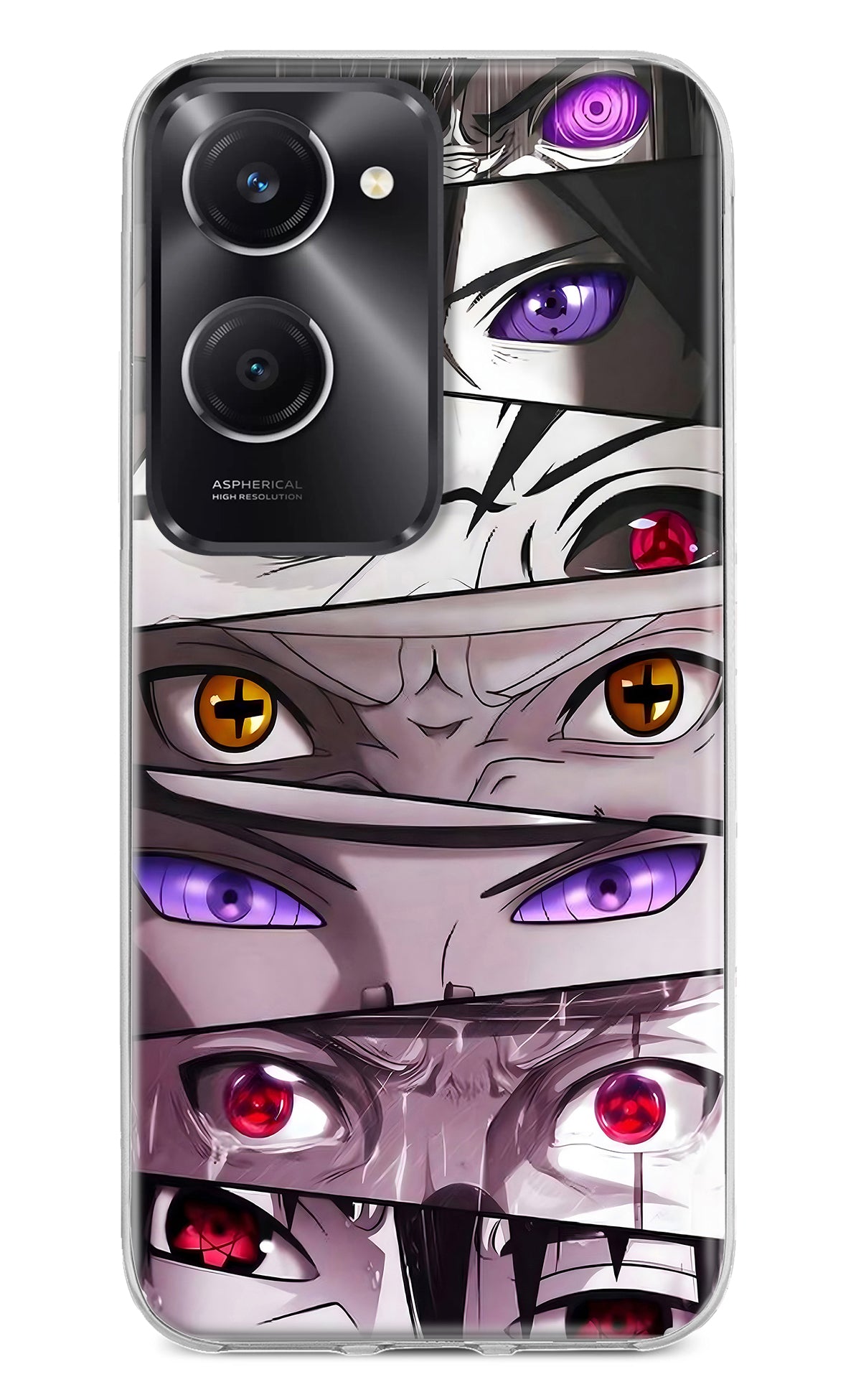 Naruto Anime Vivo T3 Lite 5G Back Cover