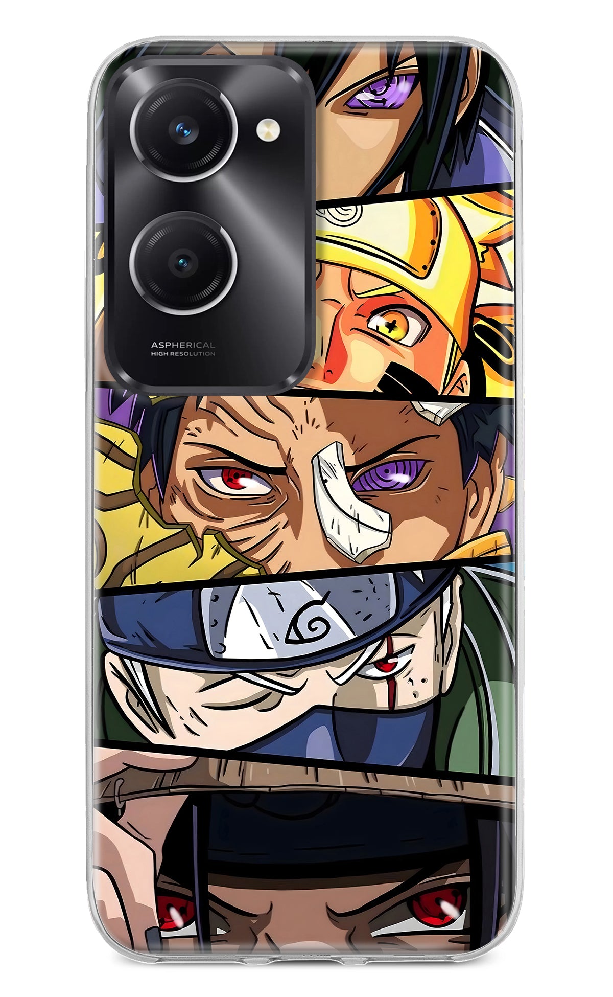 Naruto Character Vivo T3 Lite 5G Back Cover