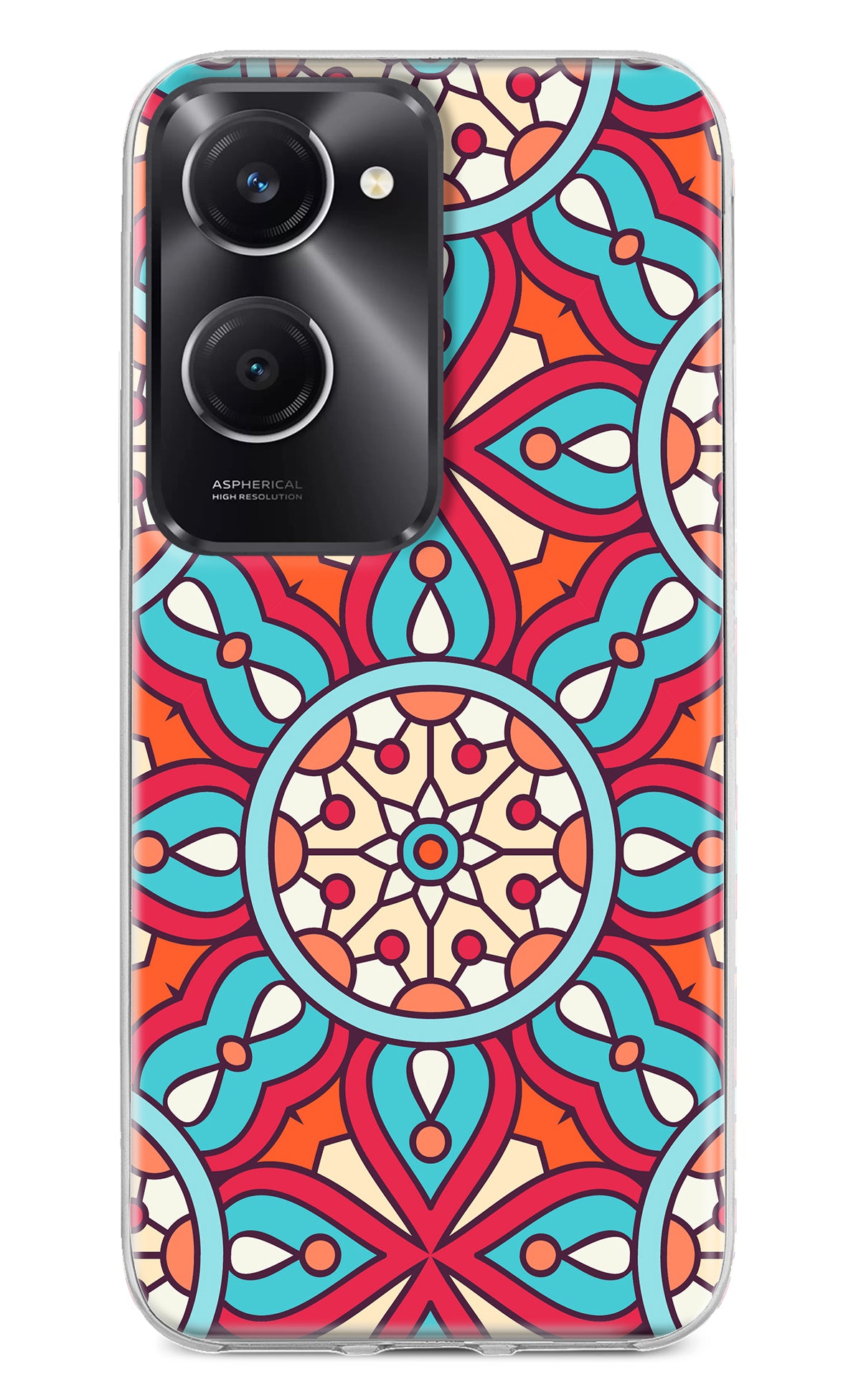 Mandala Geometric Vivo T3 Lite 5G Back Cover