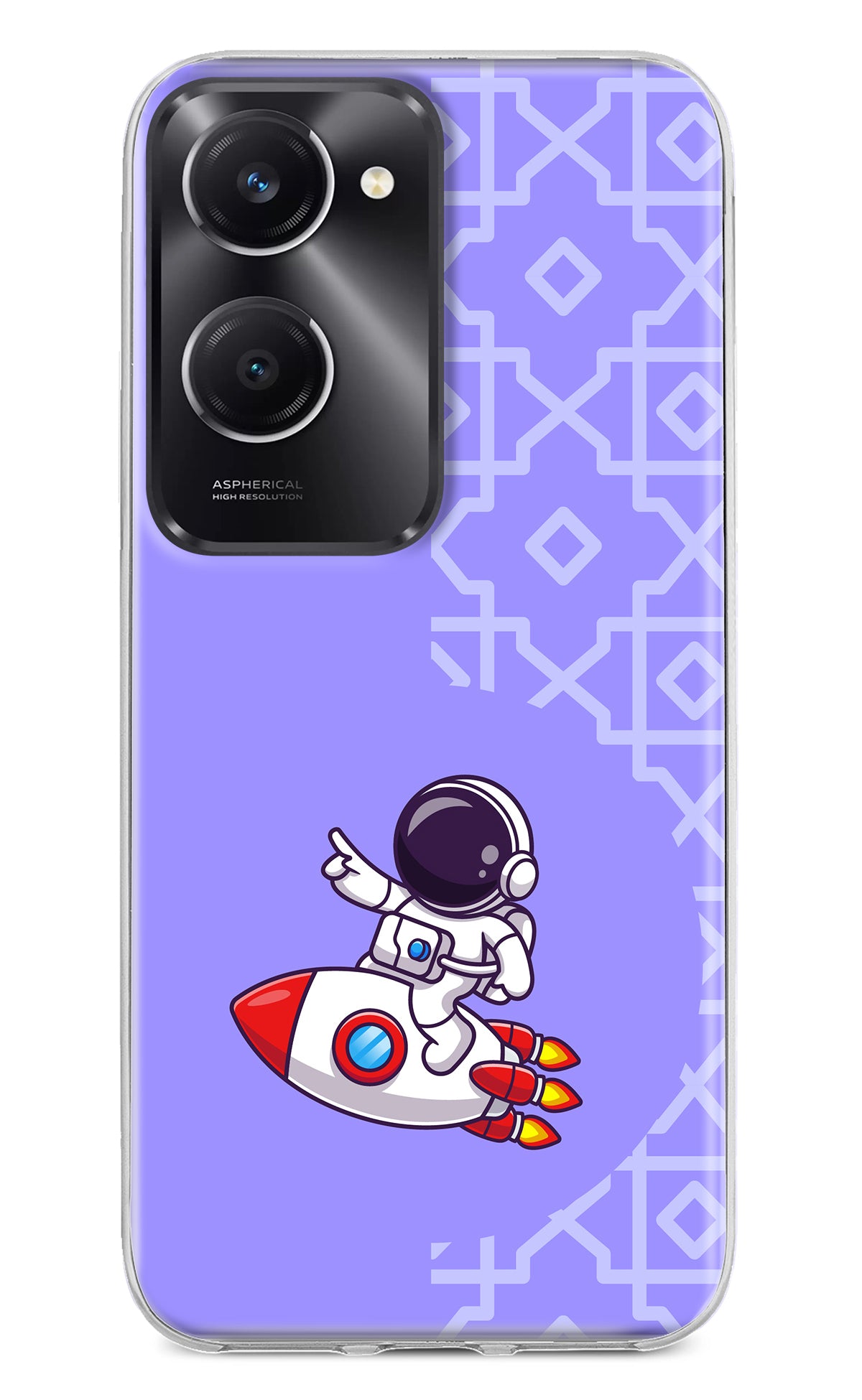 Cute Astronaut Vivo T3 Lite 5G Back Cover