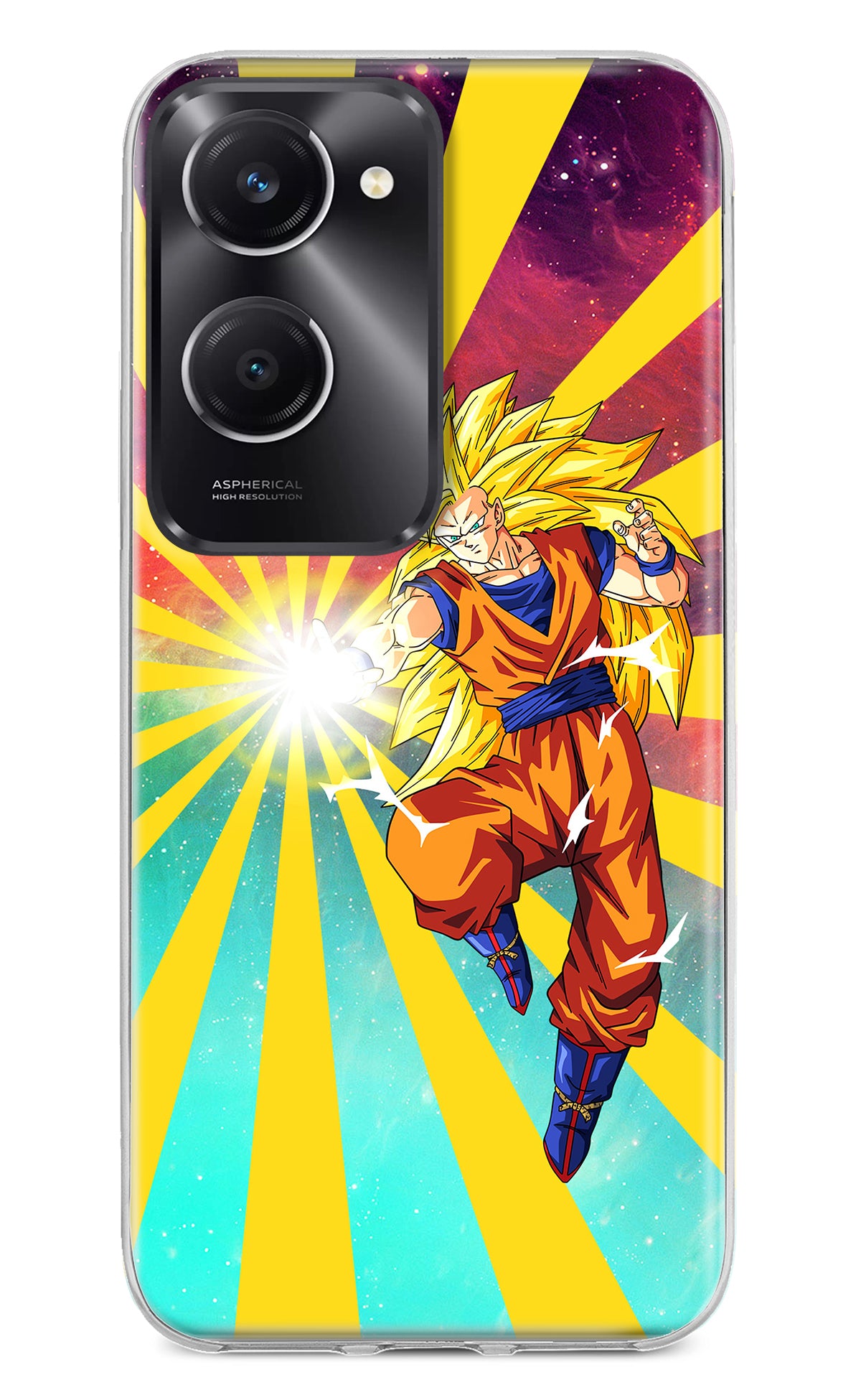 Goku Super Saiyan Vivo T3 Lite 5G Back Cover