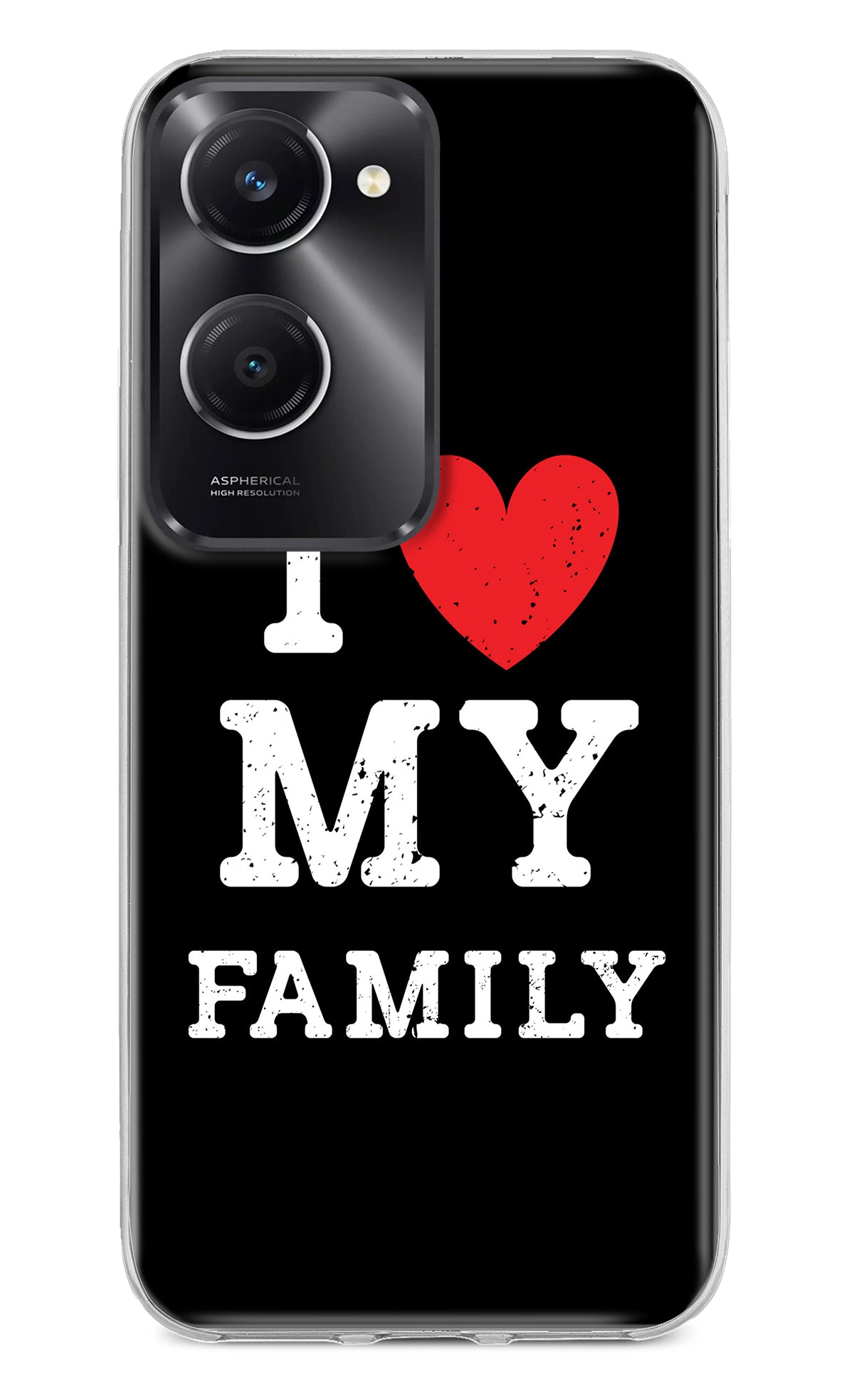 I Love My Family Vivo T3 Lite 5G Back Cover