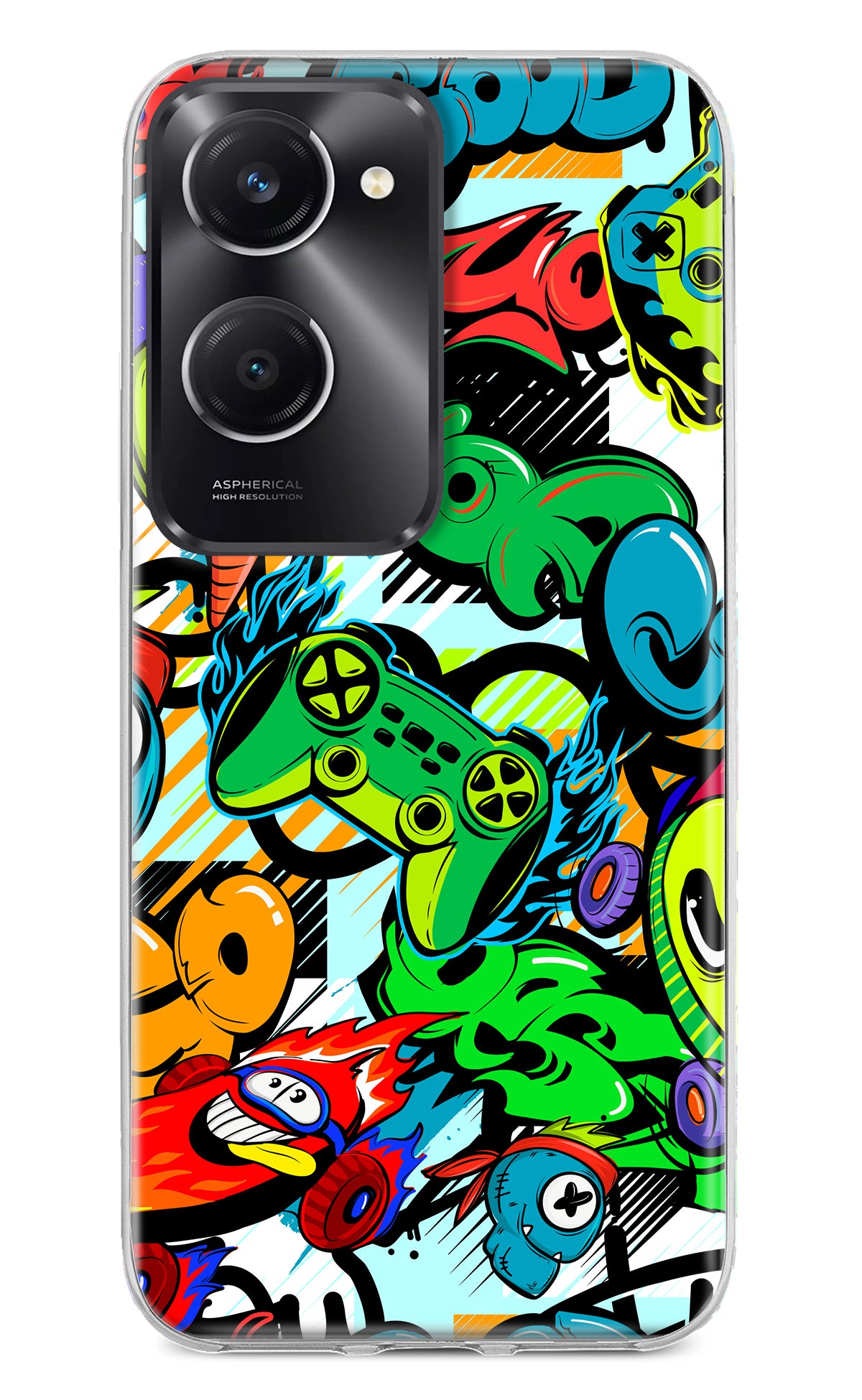 Game Doodle Vivo T3 Lite 5G Back Cover