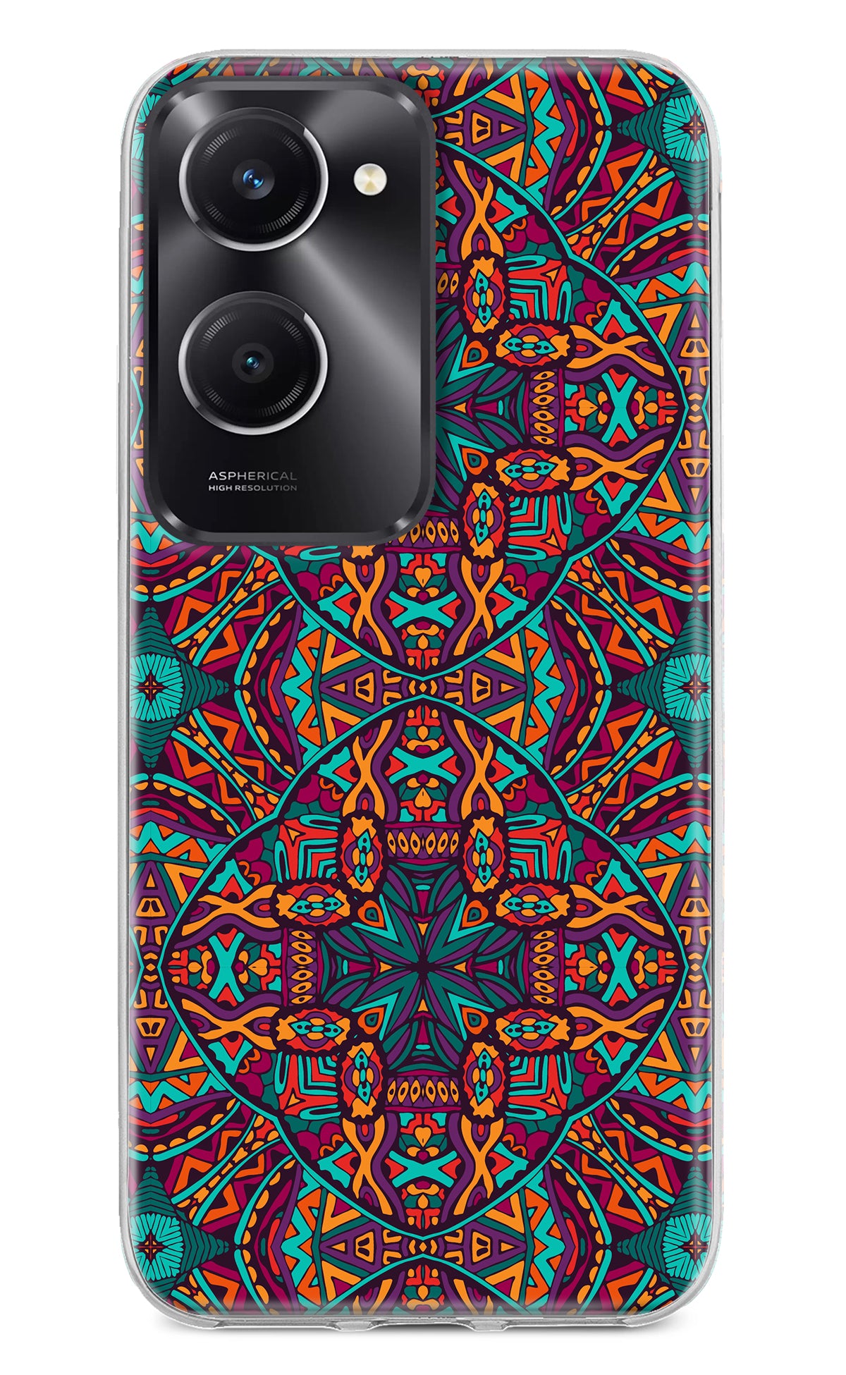 Colour Mandala Vivo T3 Lite 5G Back Cover