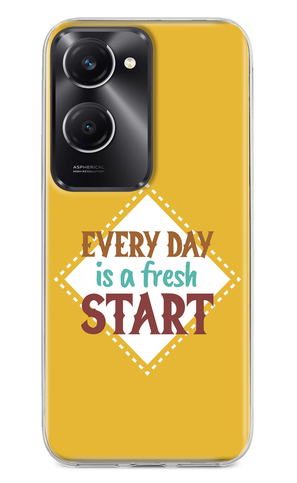 Every day is a Fresh Start Vivo T3 Lite 5G Back Cover